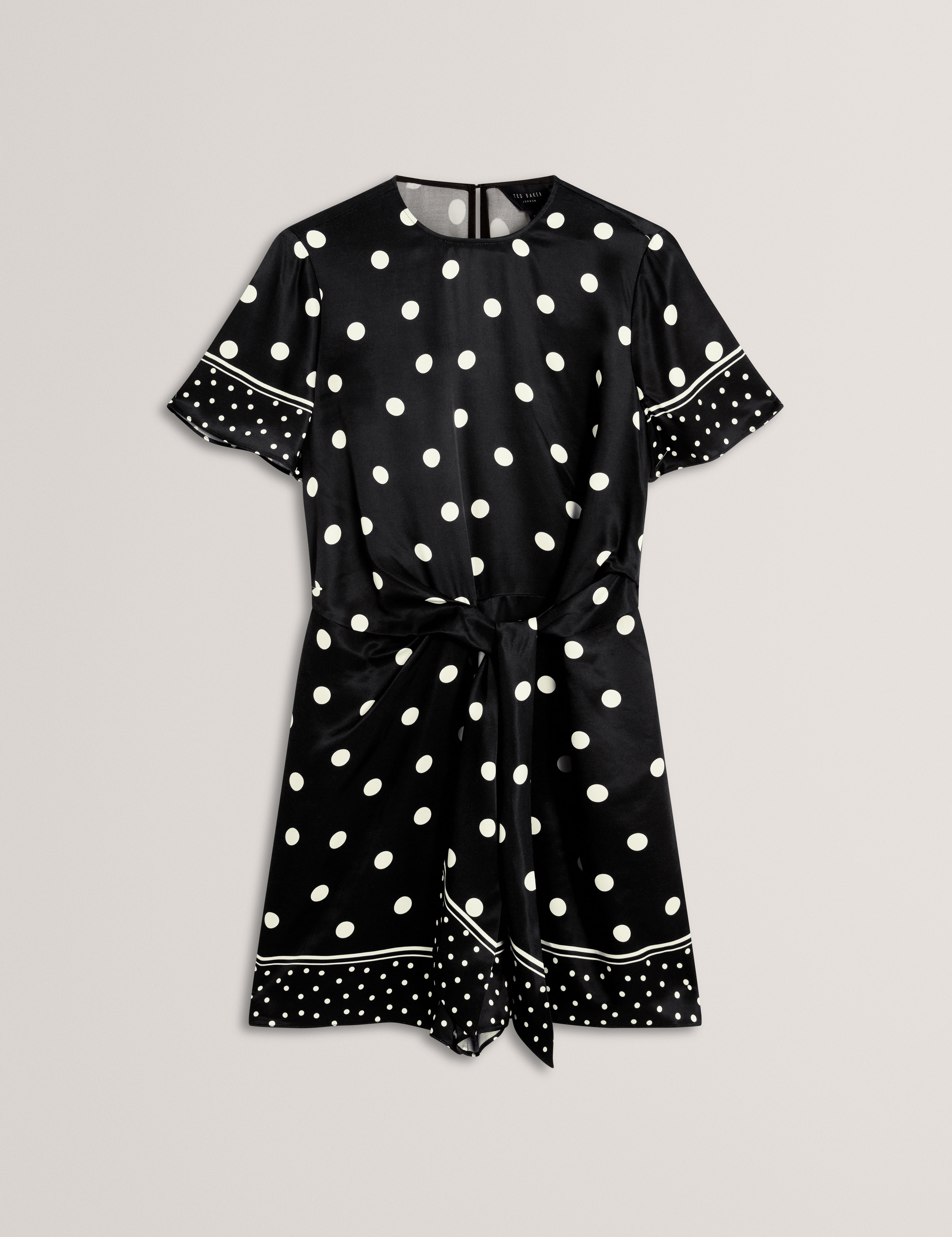Aciaa Printed Playsuit Black