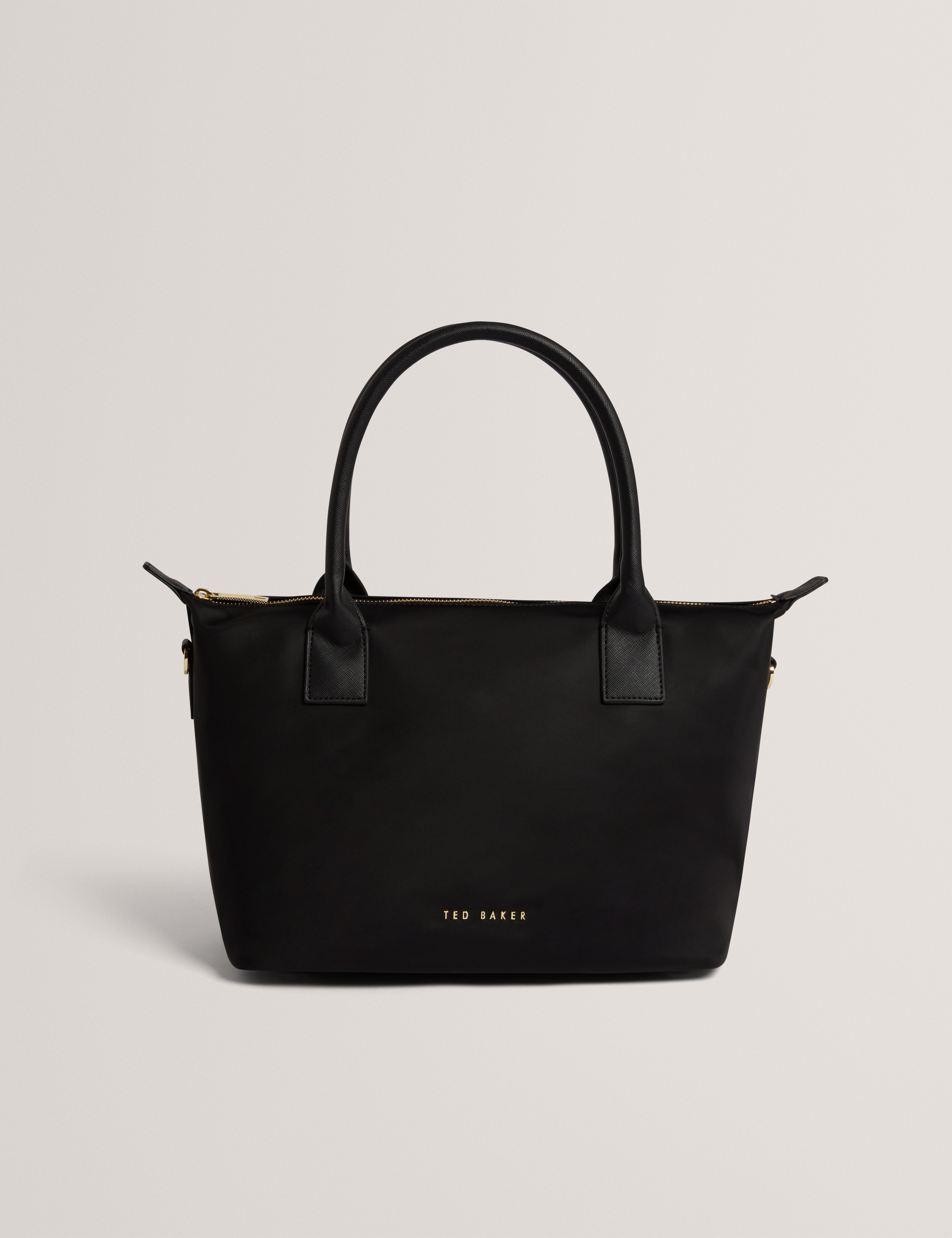 Jicksy Small Nylon Tote Bag Black