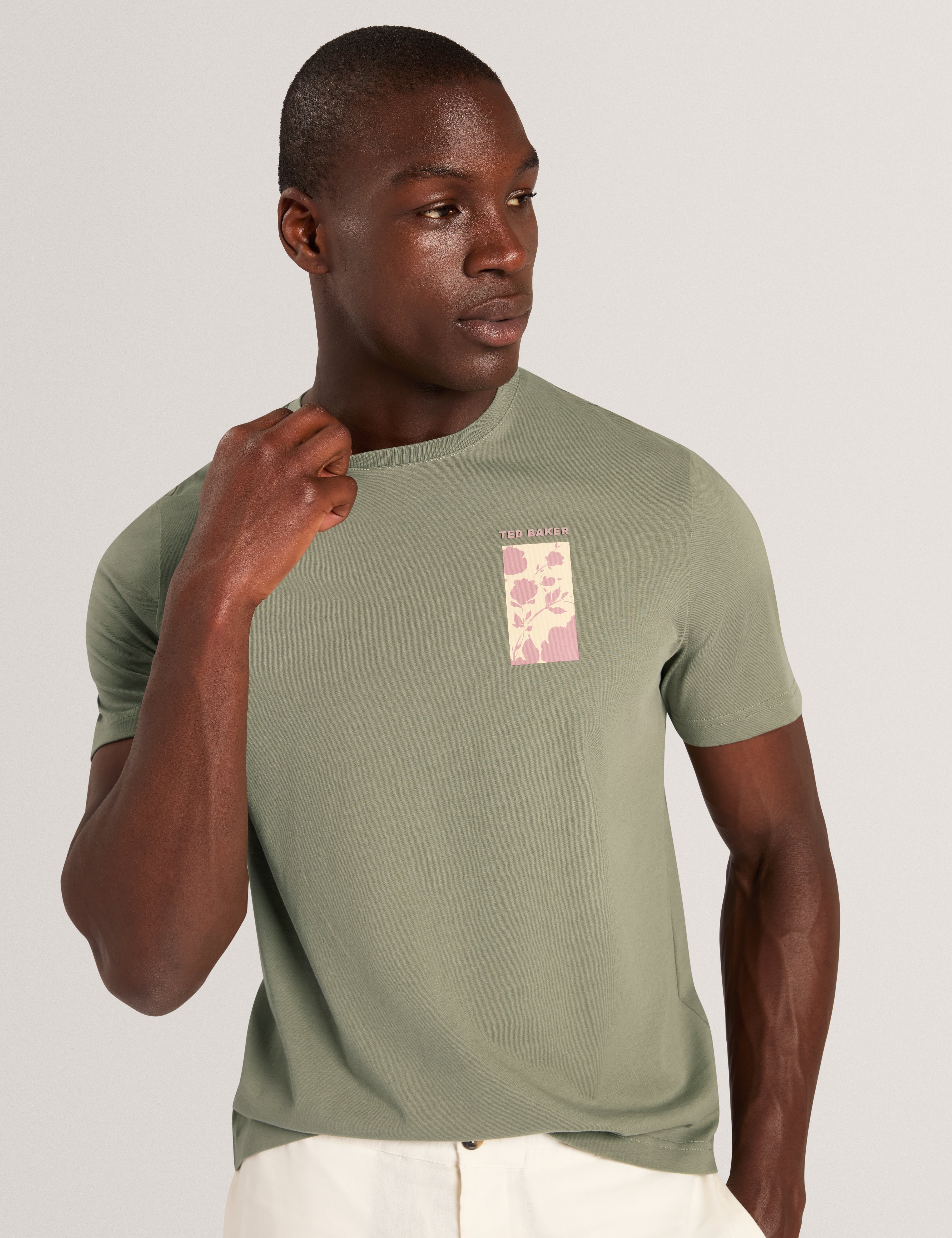 Knightt Short Sleeve Graphic Regular T-Shirt Green