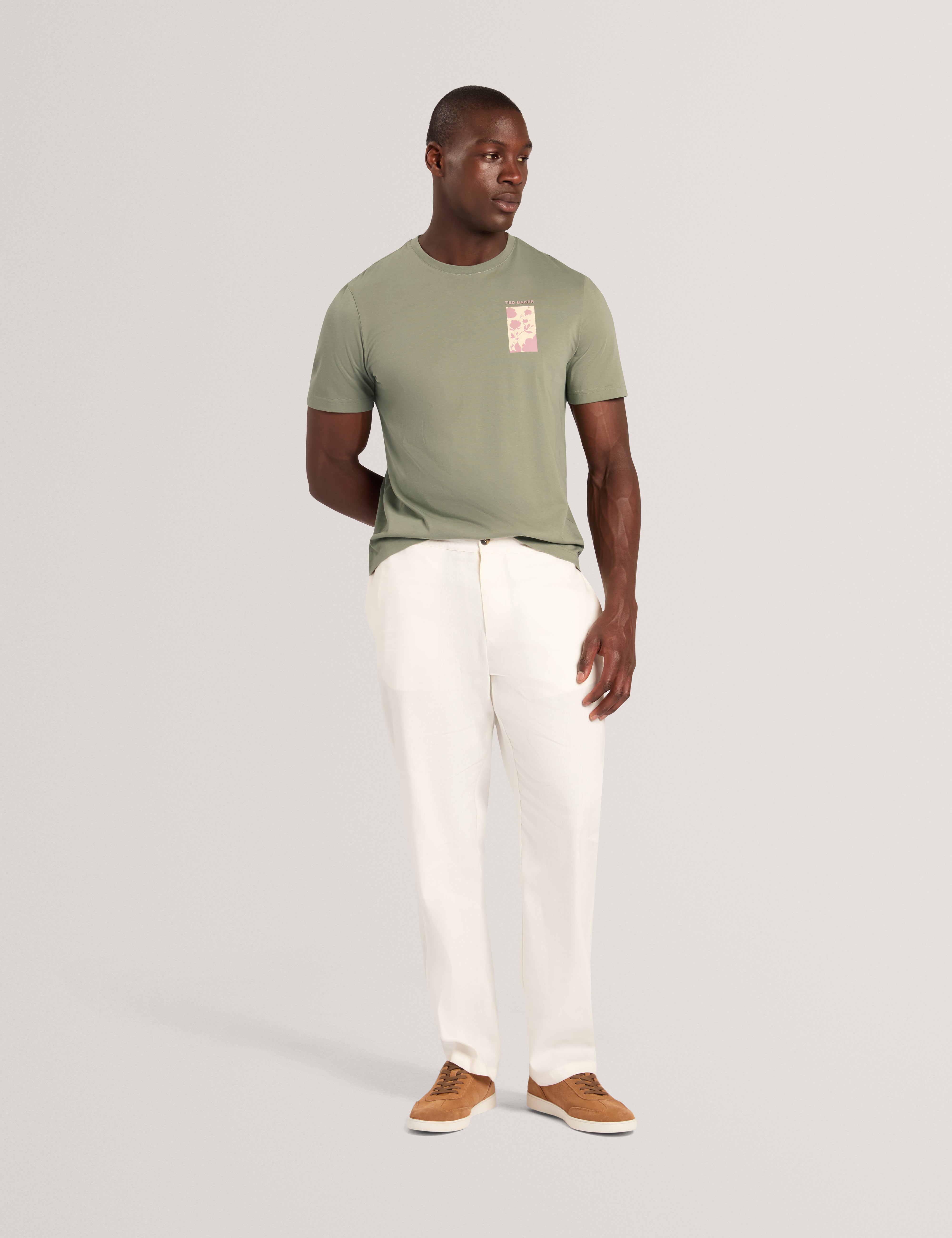 Knightt Short Sleeve Graphic Regular T-Shirt Green