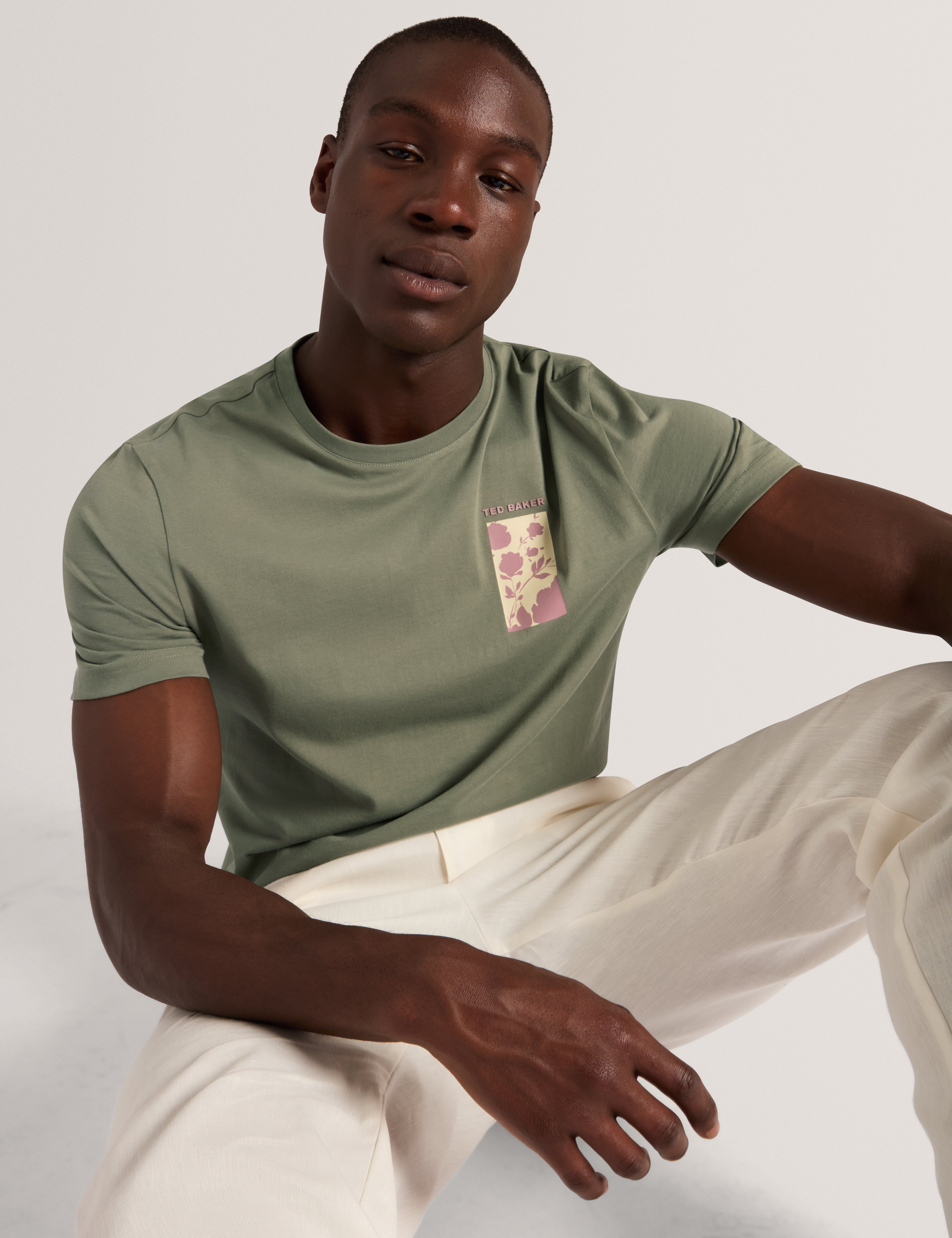 Knightt Short Sleeve Graphic Regular T-Shirt Green