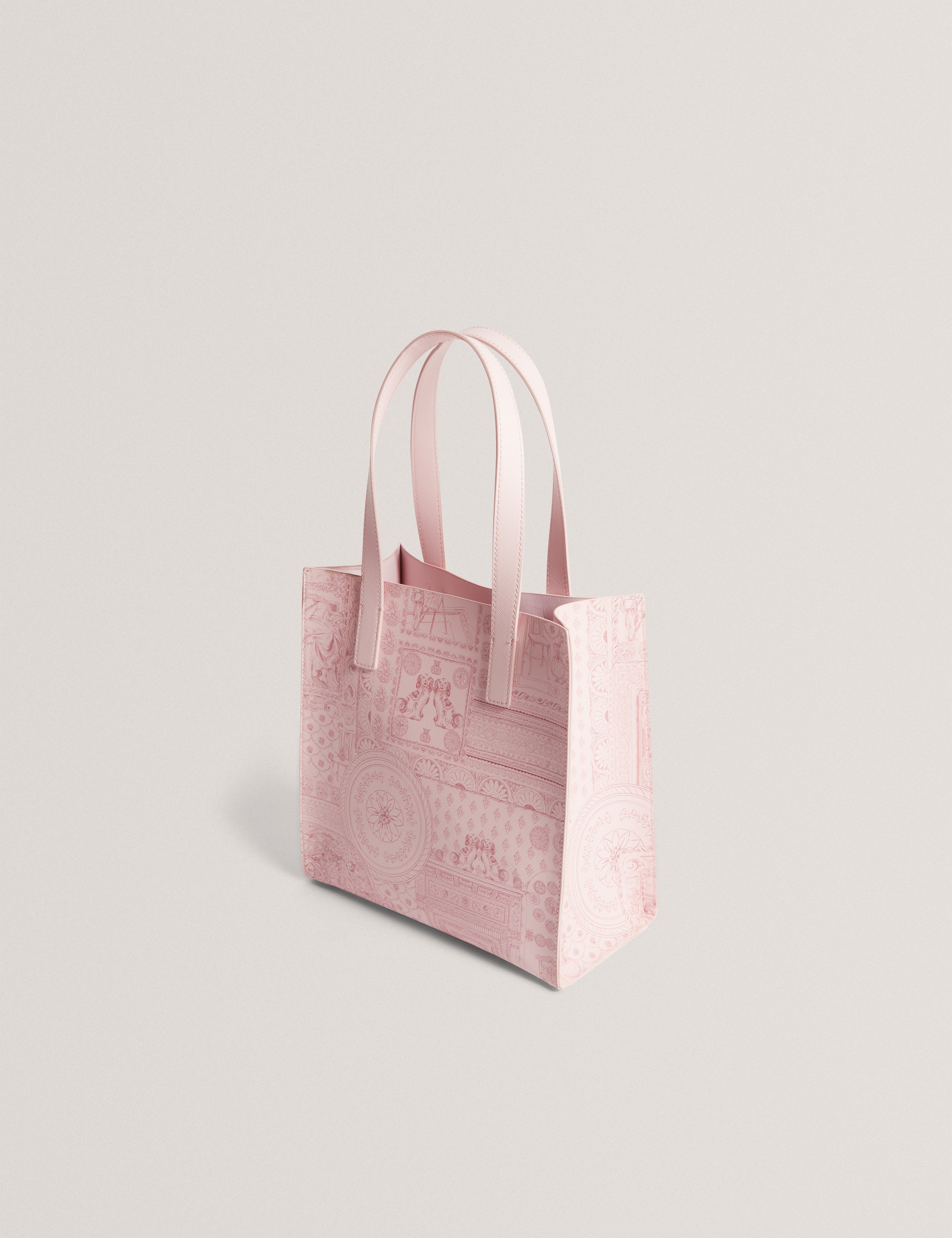 Wickcon Toile Printed Small Icon Bag Pink