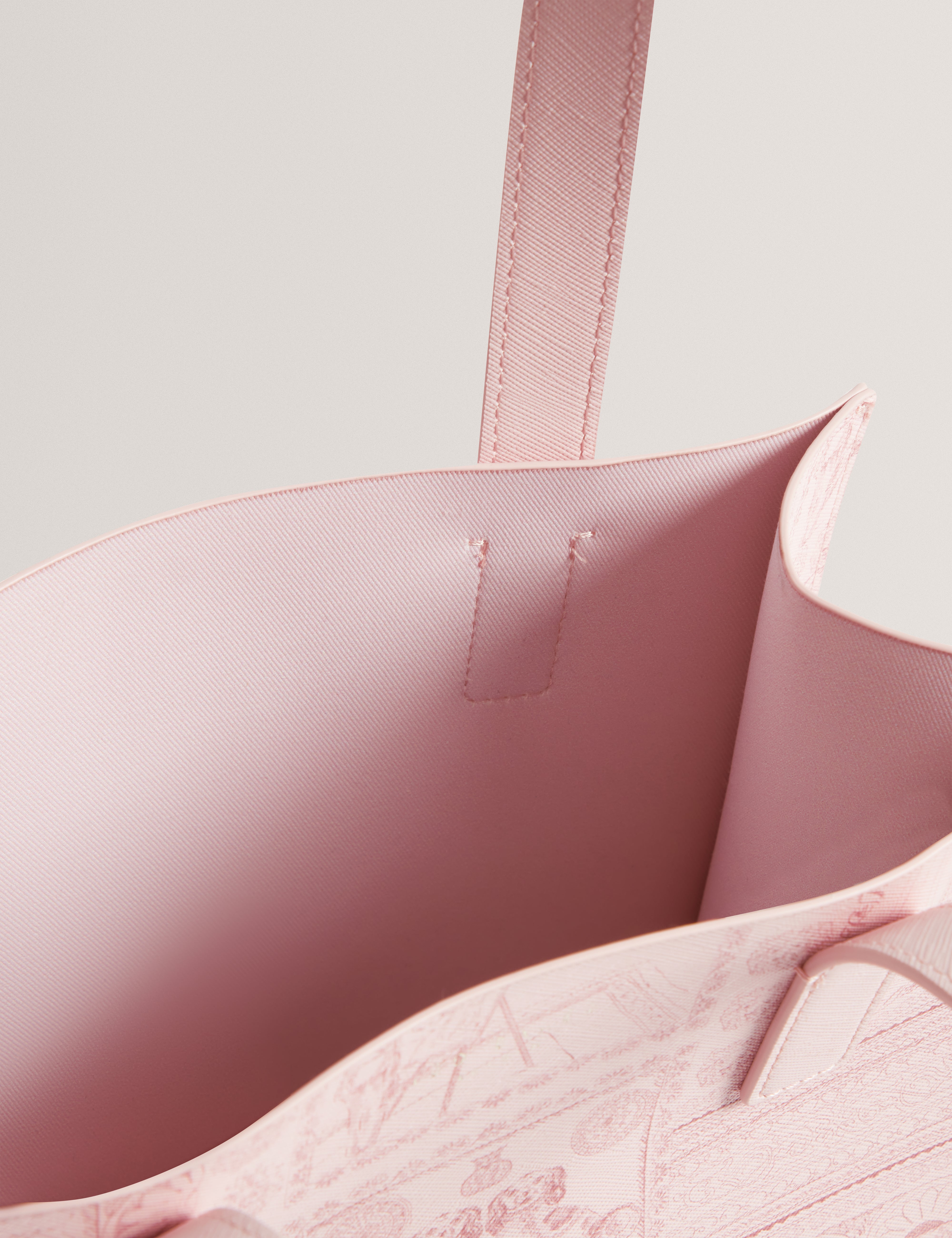 Wickcon Toile Printed Small Icon Bag Pink