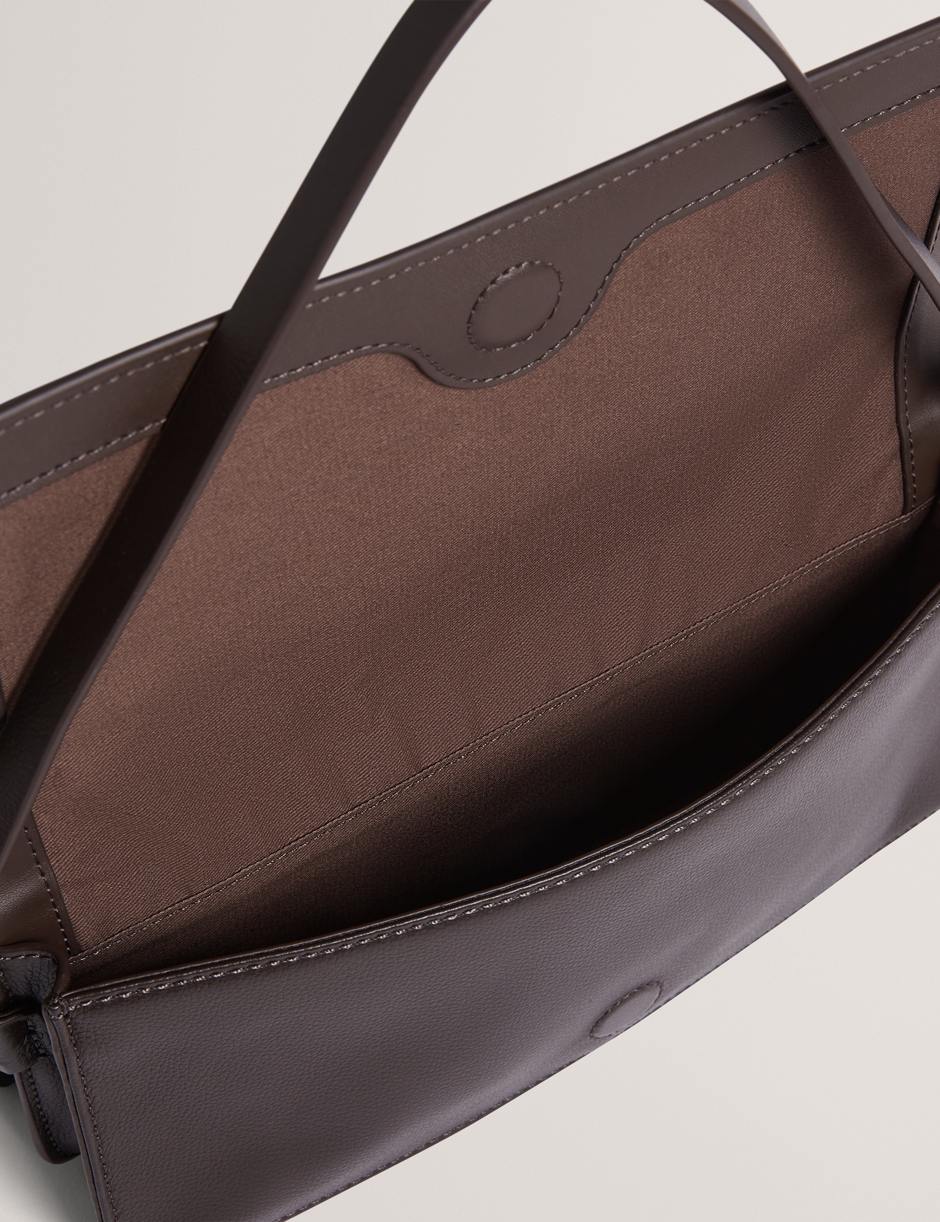 Tylora Casual Leather Shoulder Bag Brn-Choc