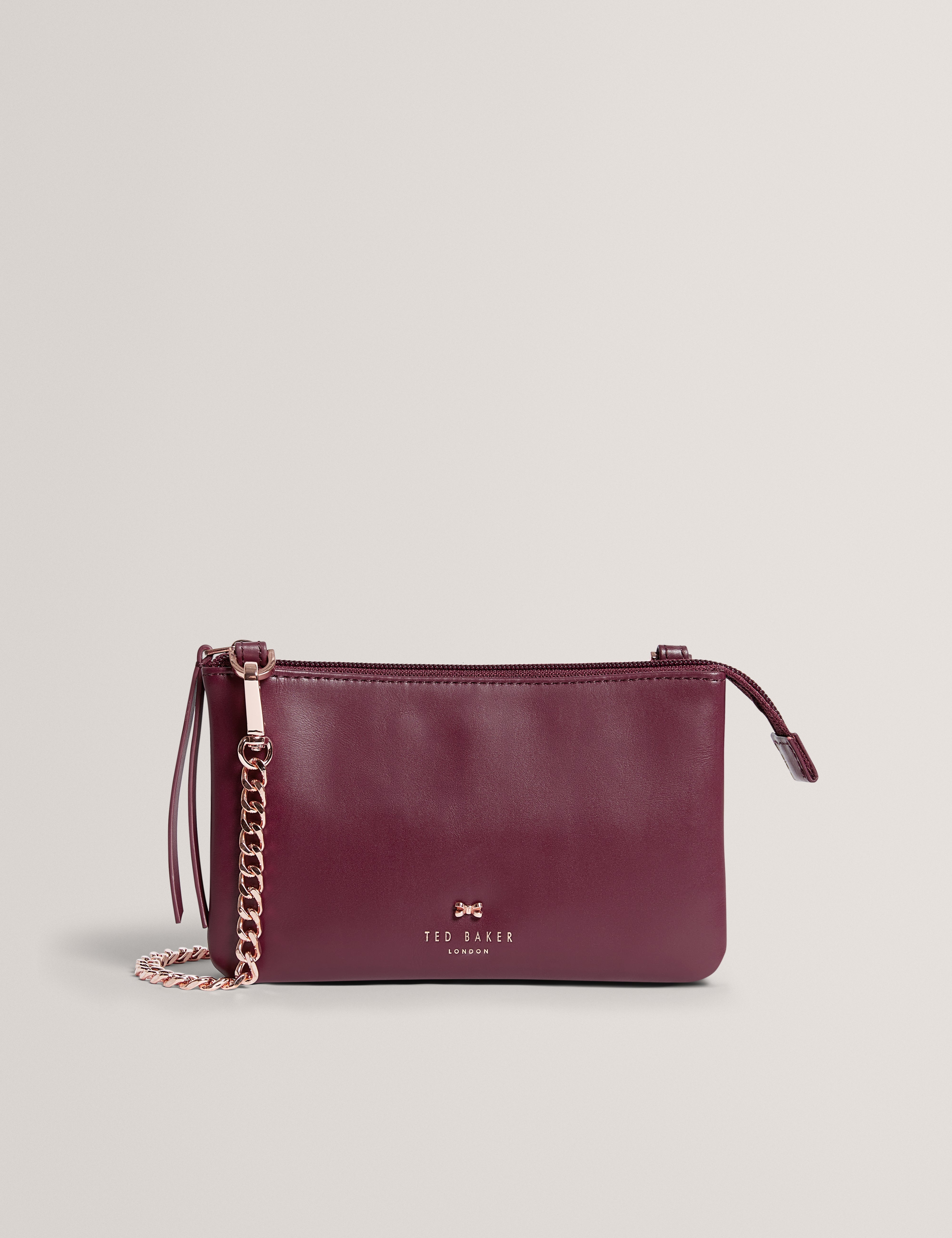 Aleea Crossbody Mini Pouch Dk-Red
