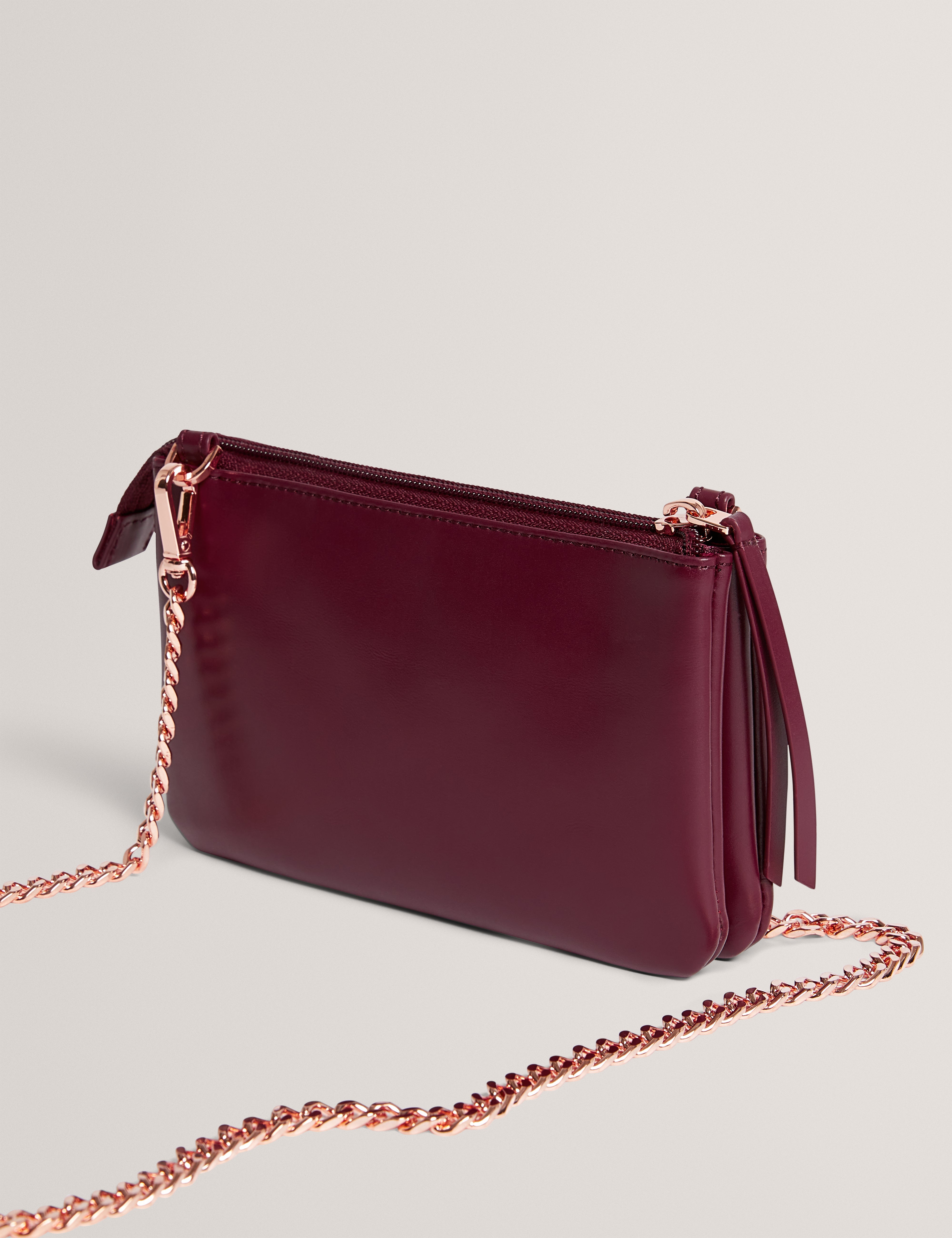 Aleea Crossbody Mini Pouch Dk-Red