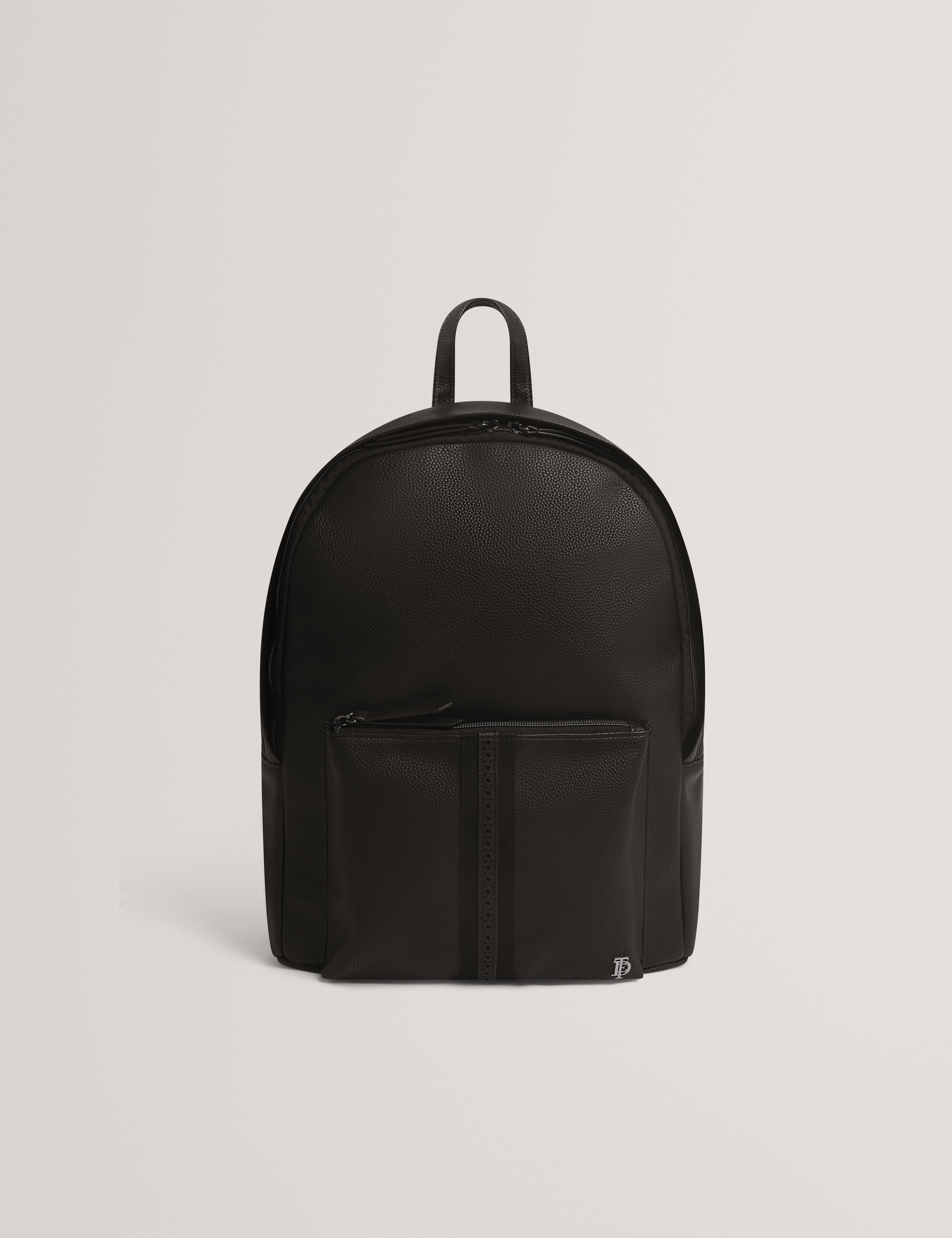 Kyi Webbing Detail Backpack Black