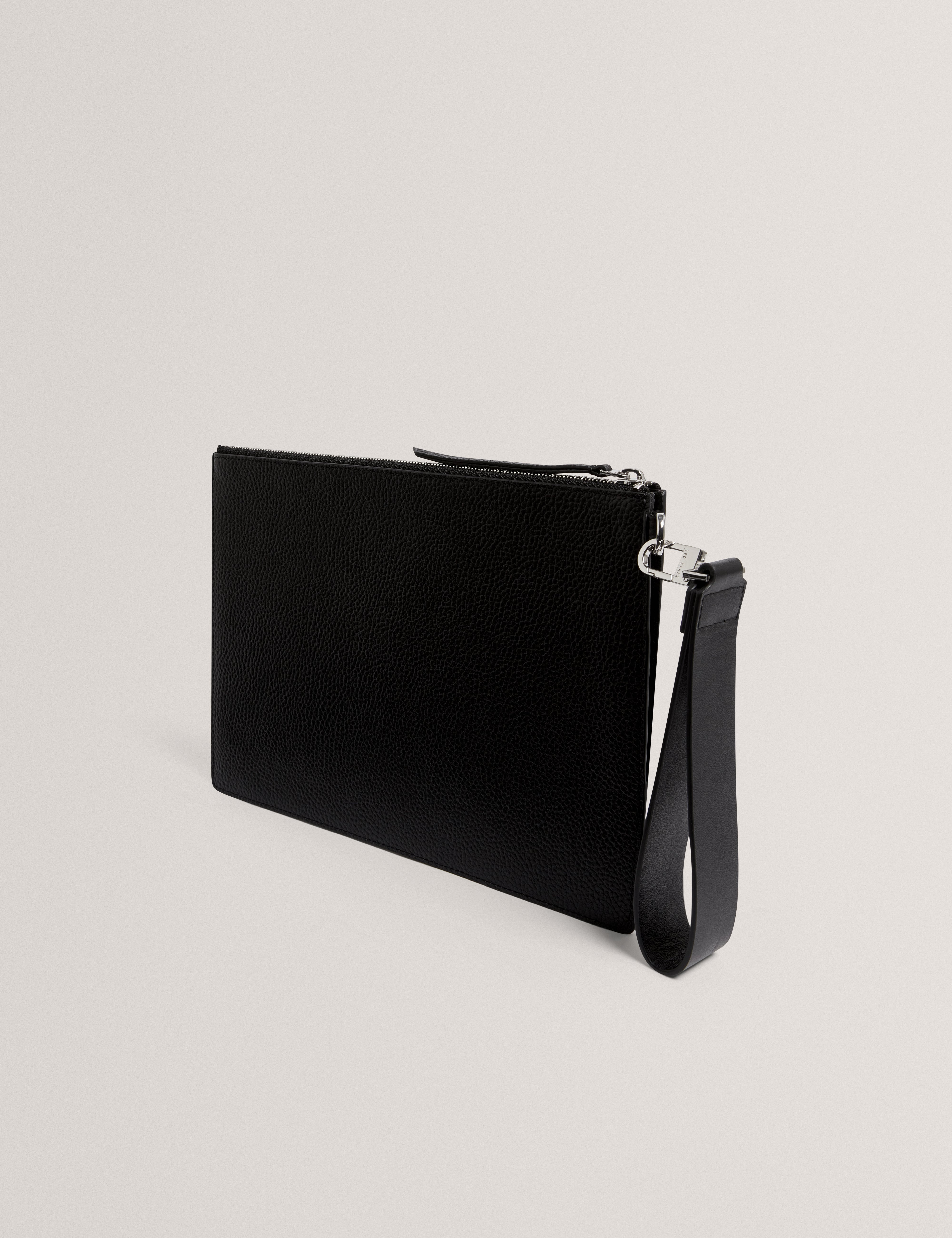 Mikkii Leather Pouch Black