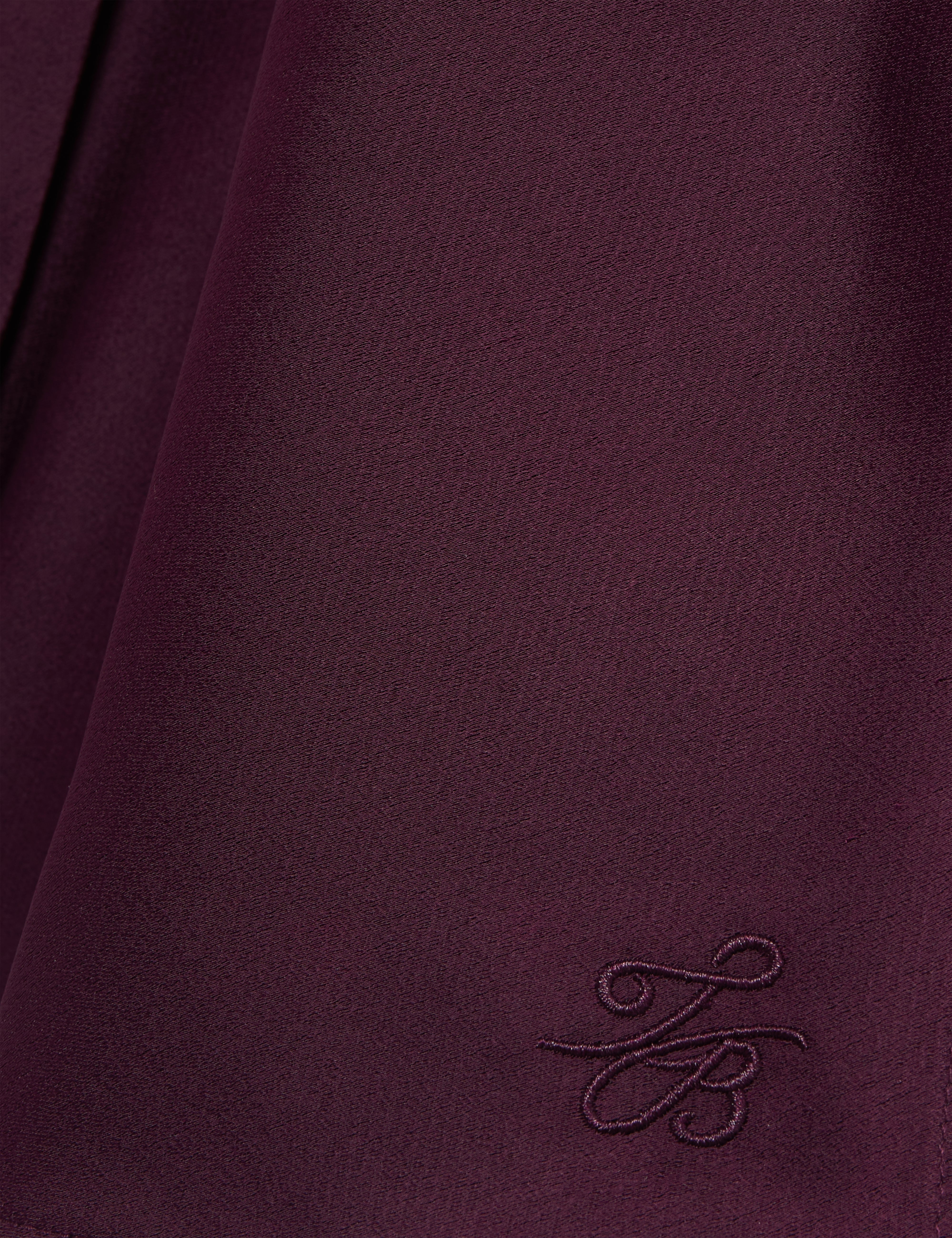 Lazzy Satin Shirt Dp-Purple