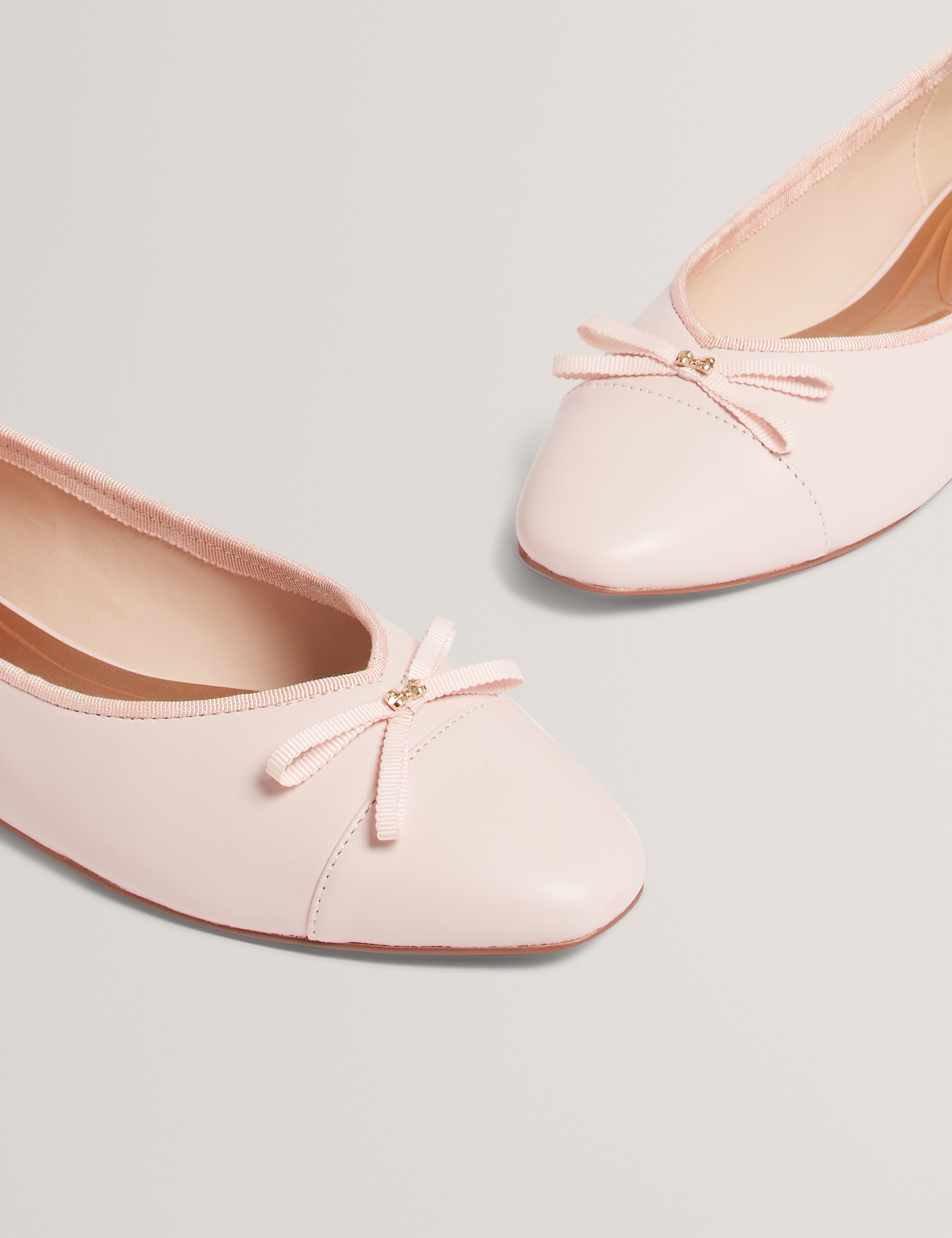 Boweat Bow Ballet Flat Lt-Pink