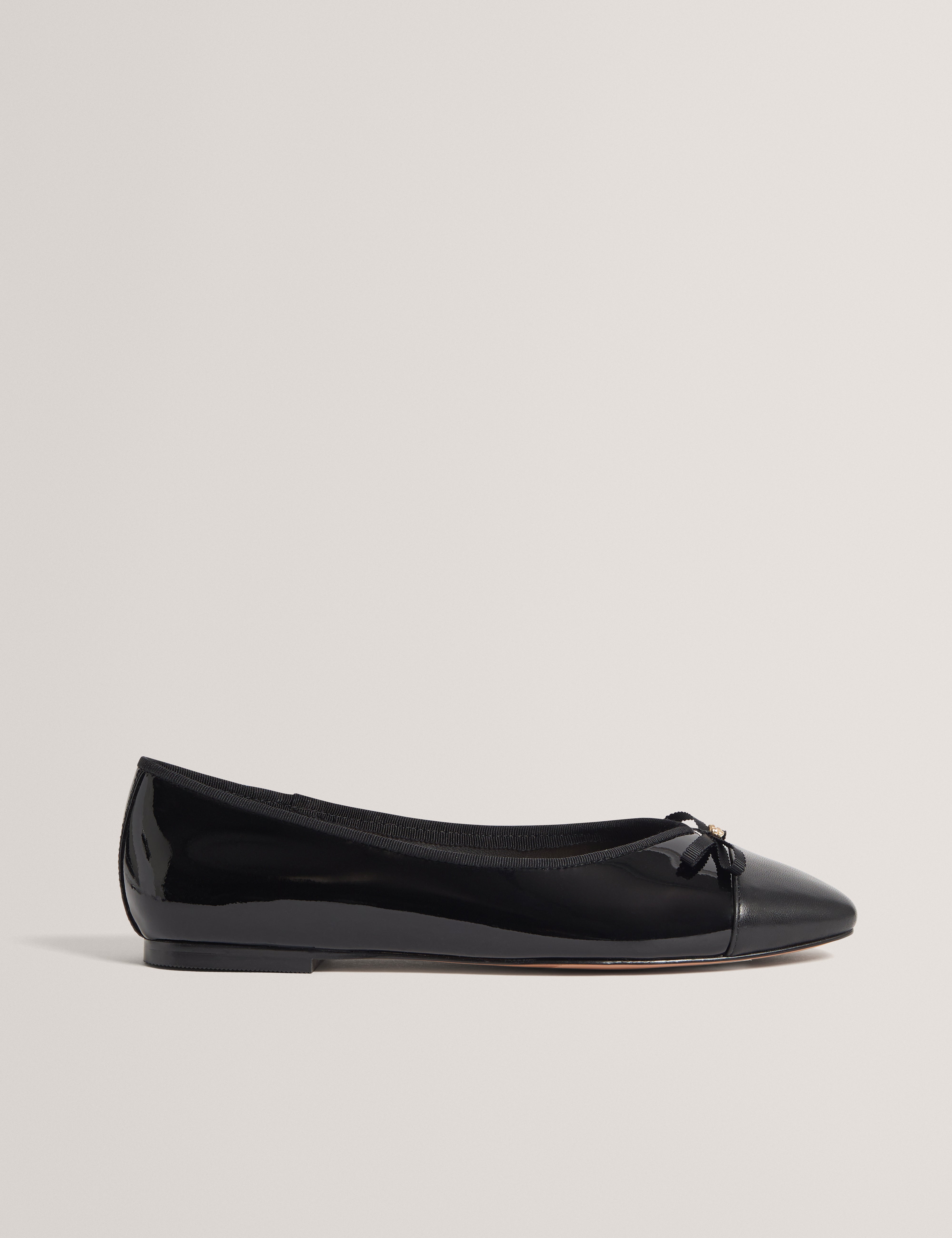 Boweat Bow Ballet Flat Black