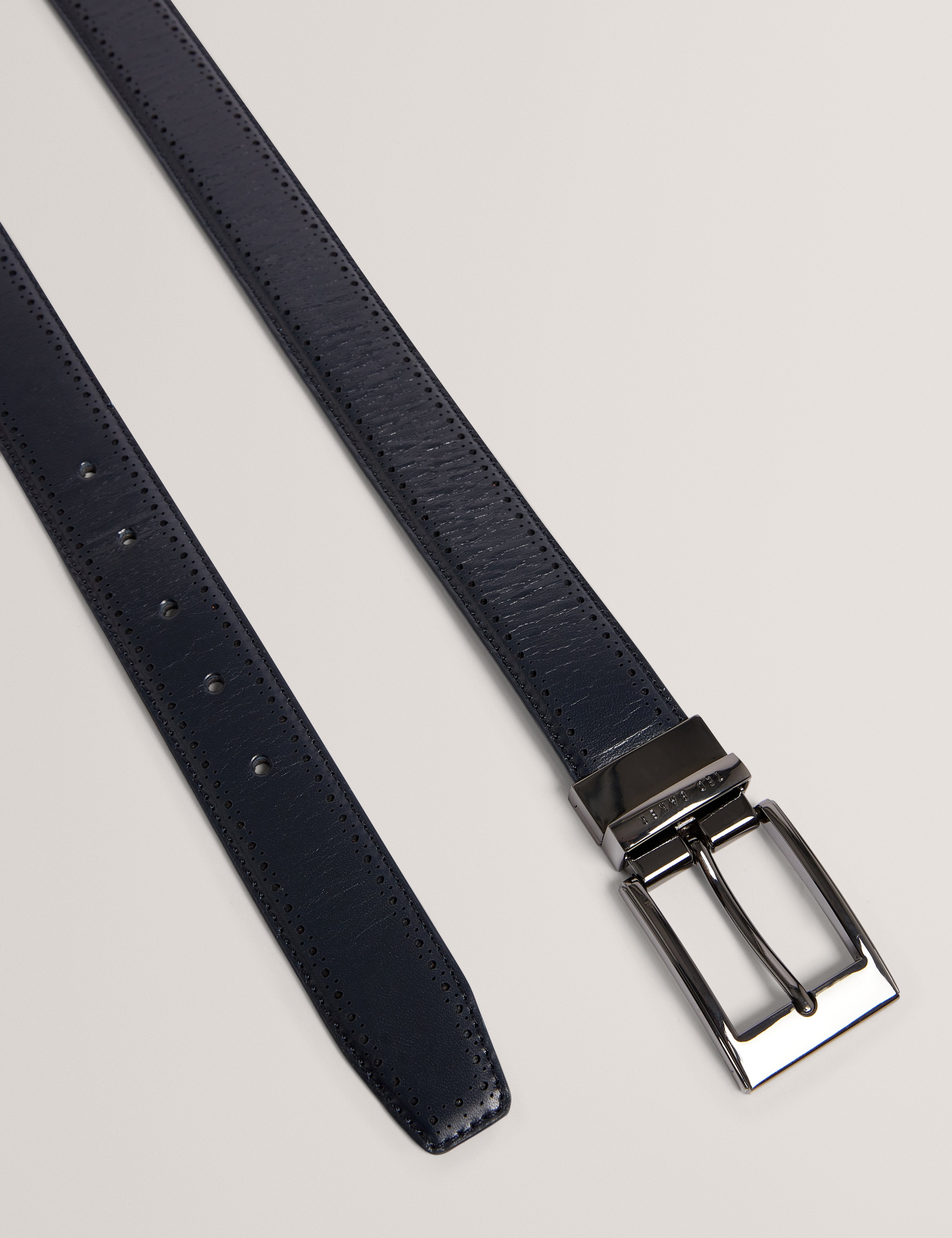 Gilant Card Holder And Belt Set Navy