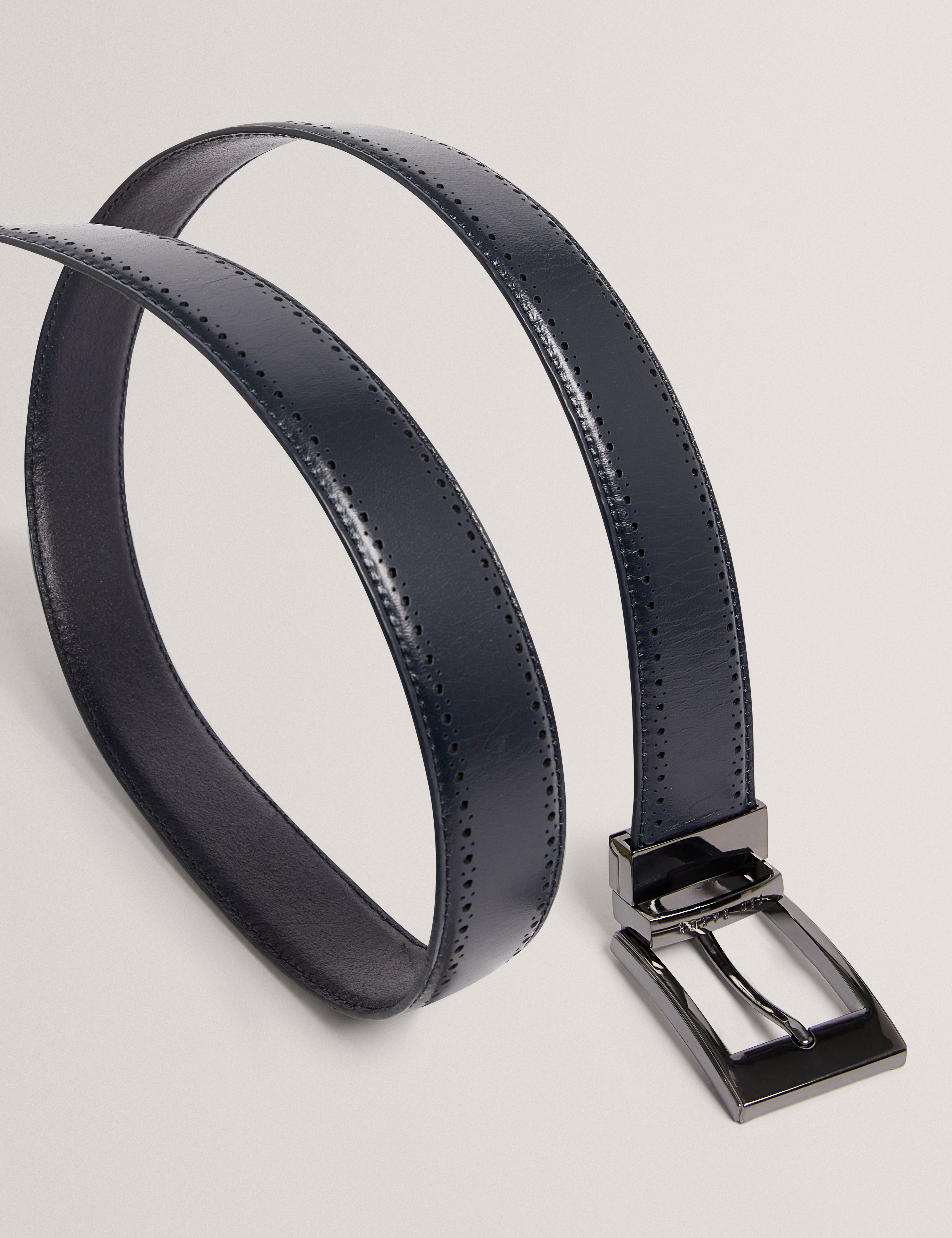 Gilant Card Holder And Belt Set Navy