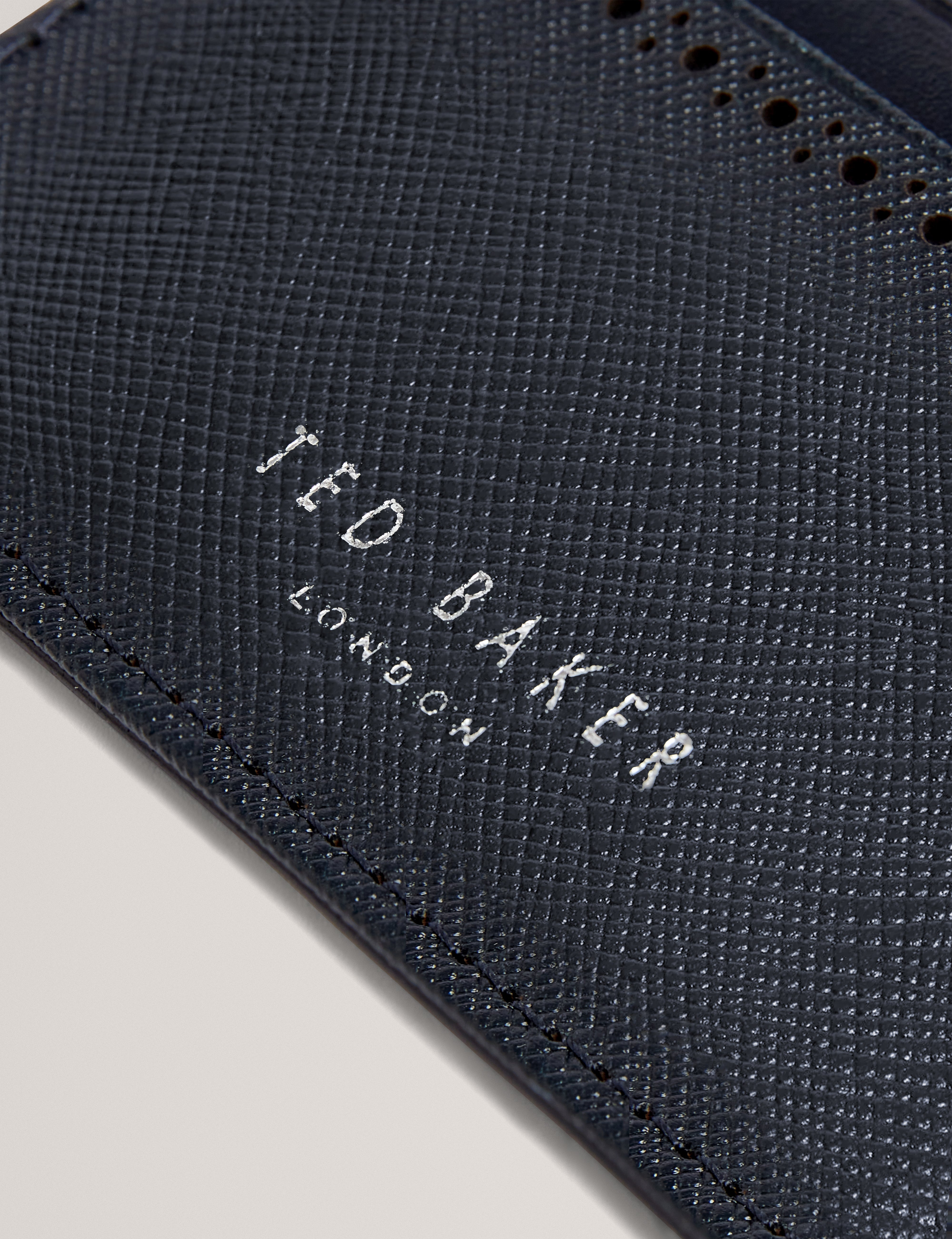 Gilant Card Holder And Belt Set Navy