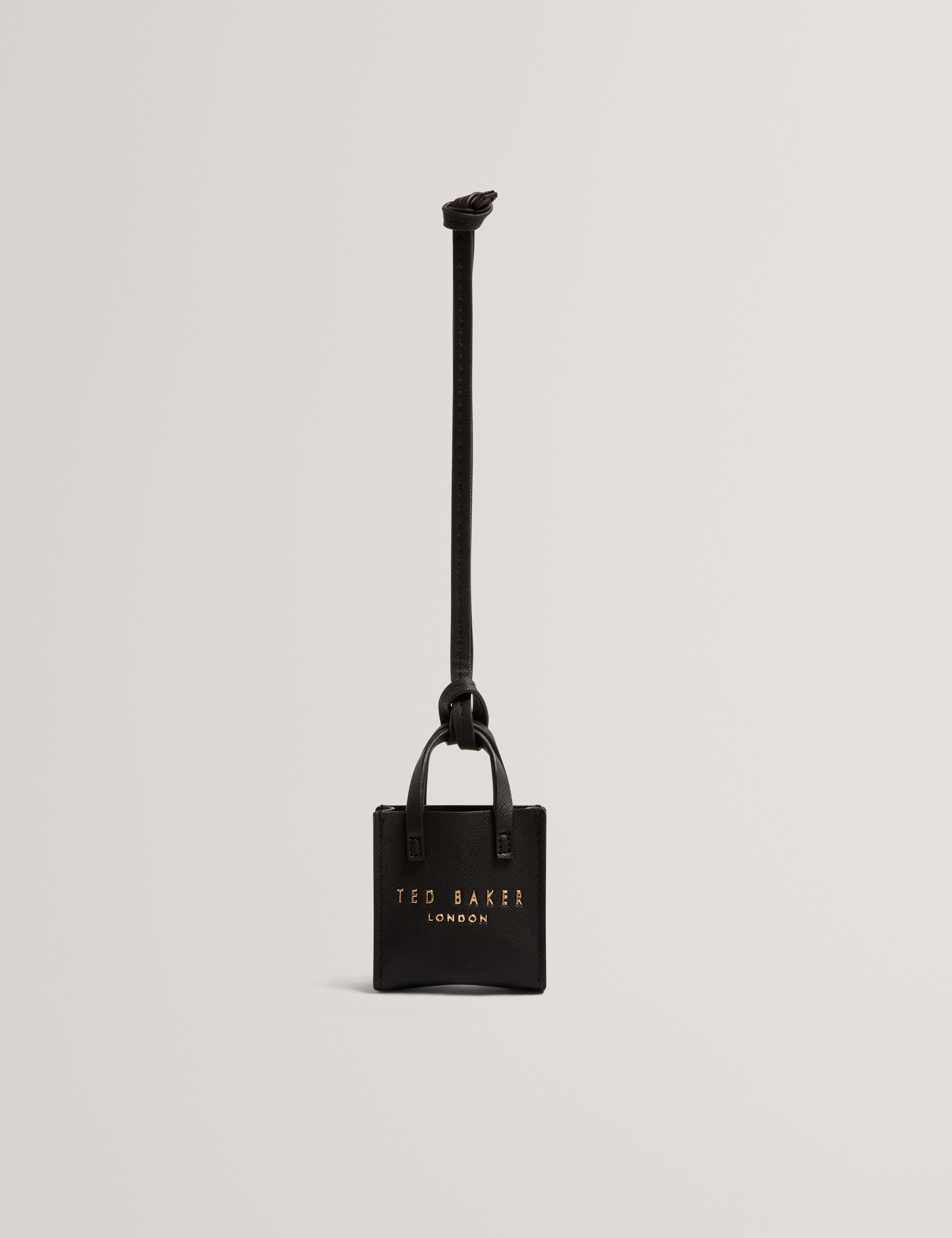 Iccon Mini Ted Icon Bag Charm Black