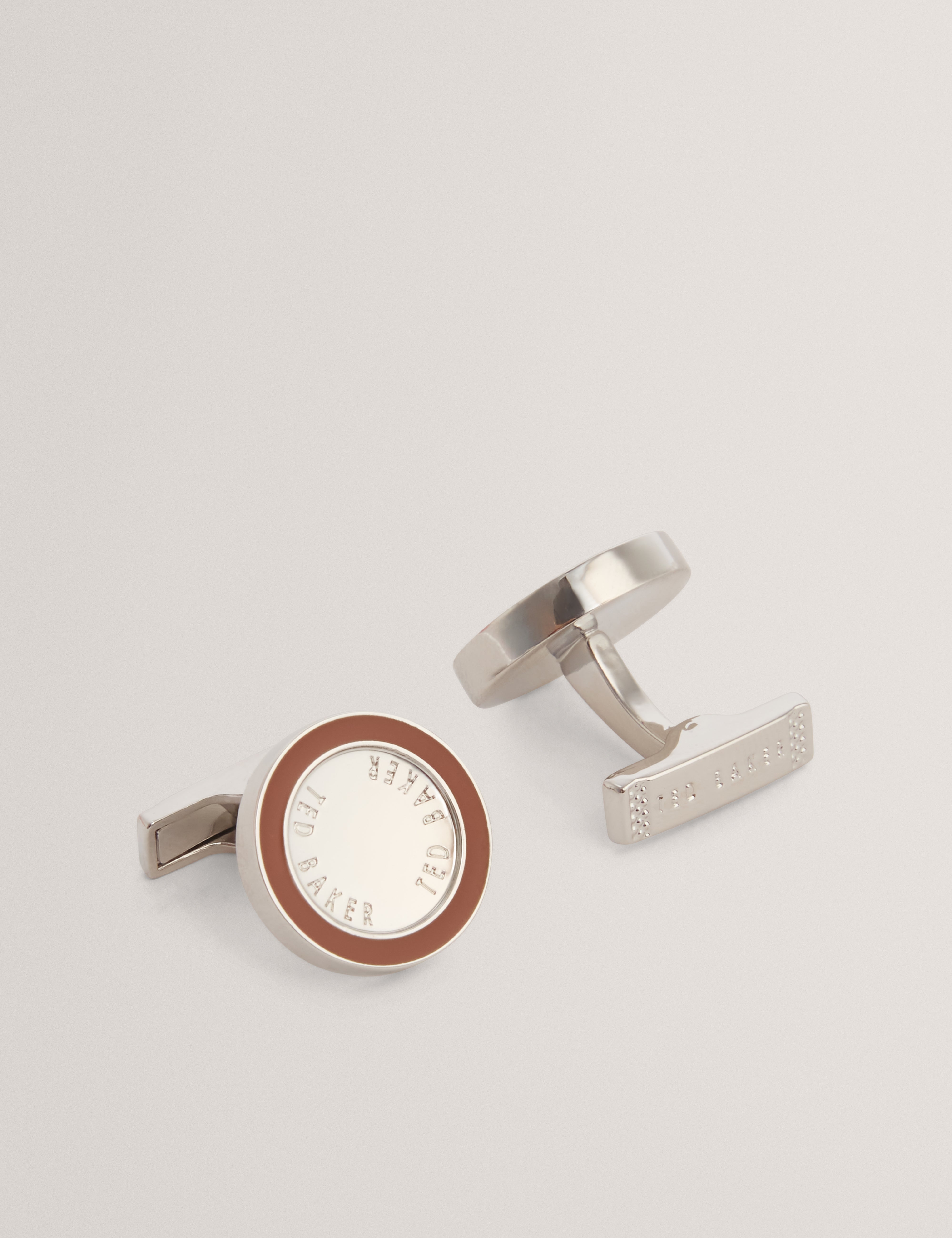 Cufti Branded Cufflink Silver