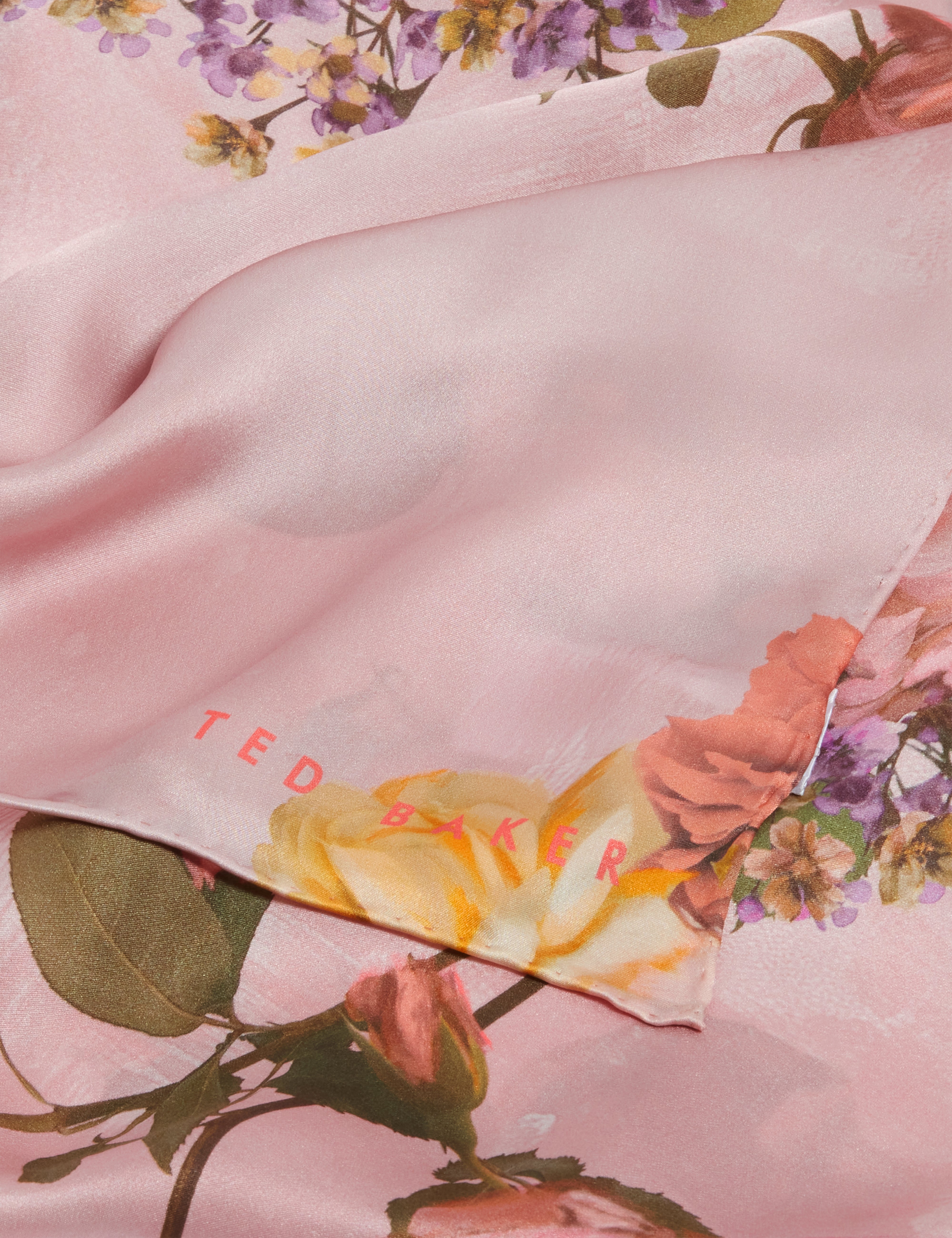 Pollies Printed Long Scarf Pink