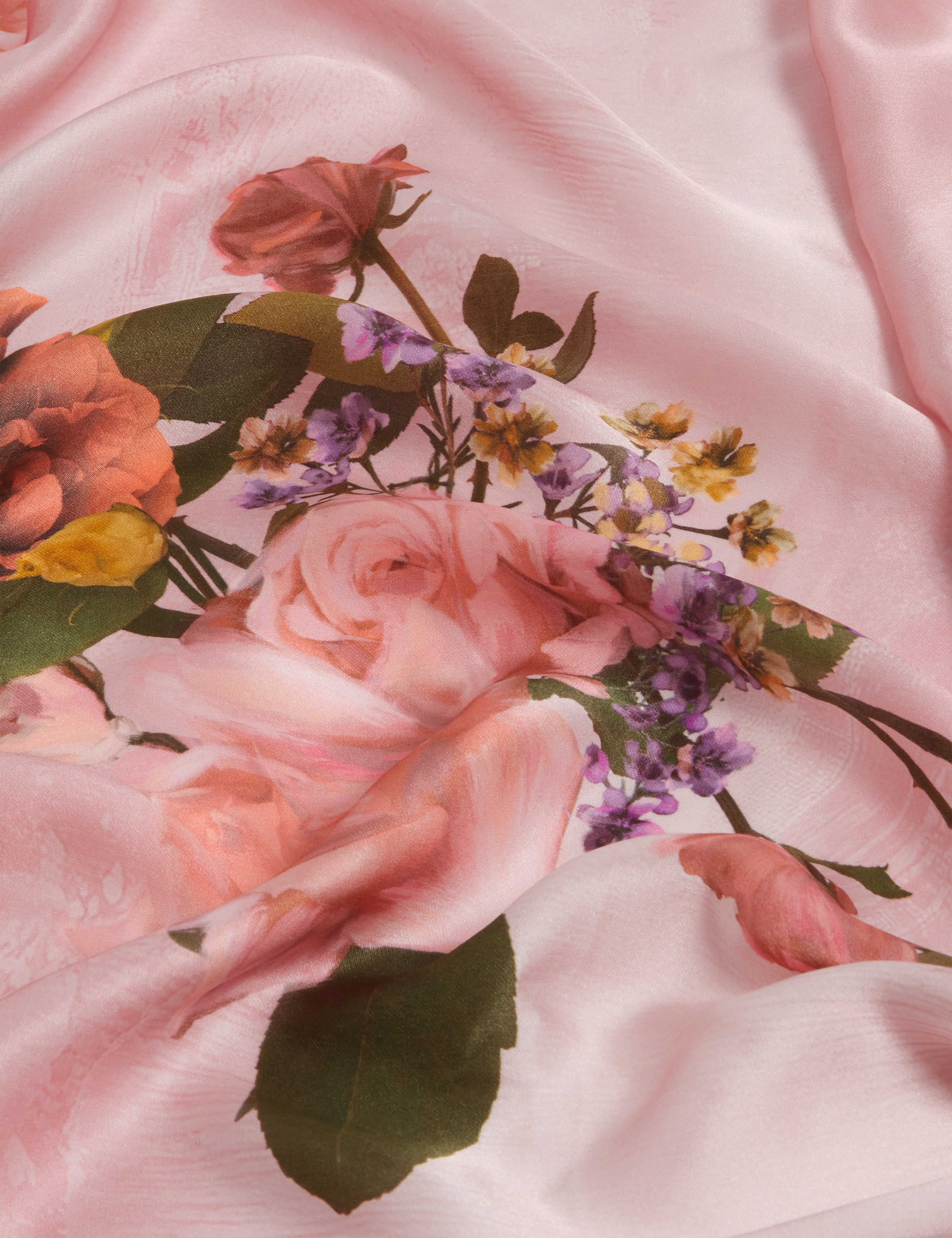 Pollies Printed Long Scarf Pink