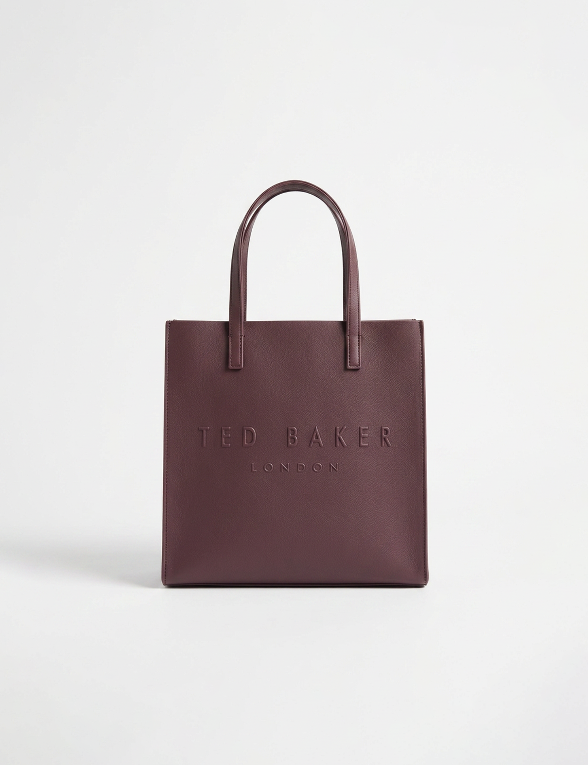 Soocon Crosshatch Large Icon Bag Oxblood