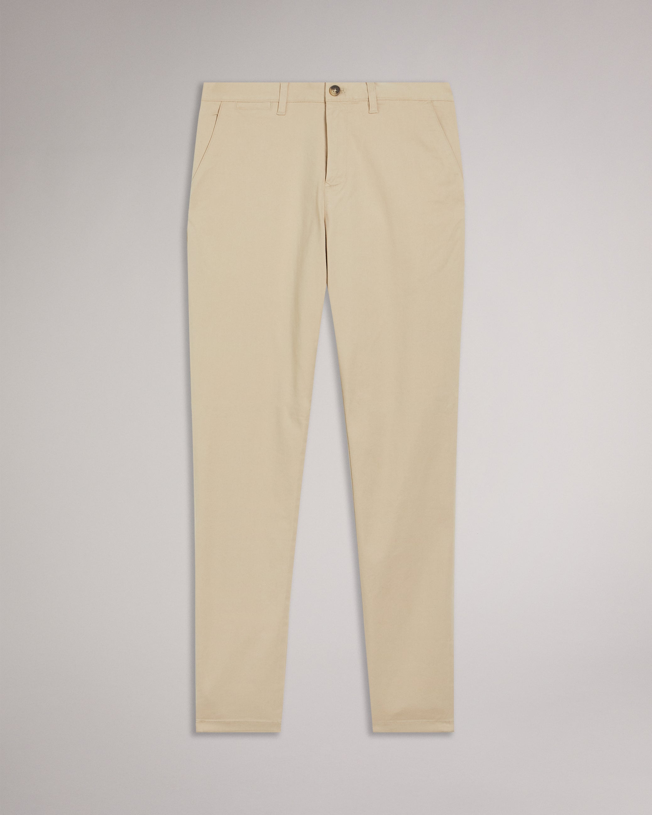 Haybrn Regular Fit Textured Chino Trouser Stone