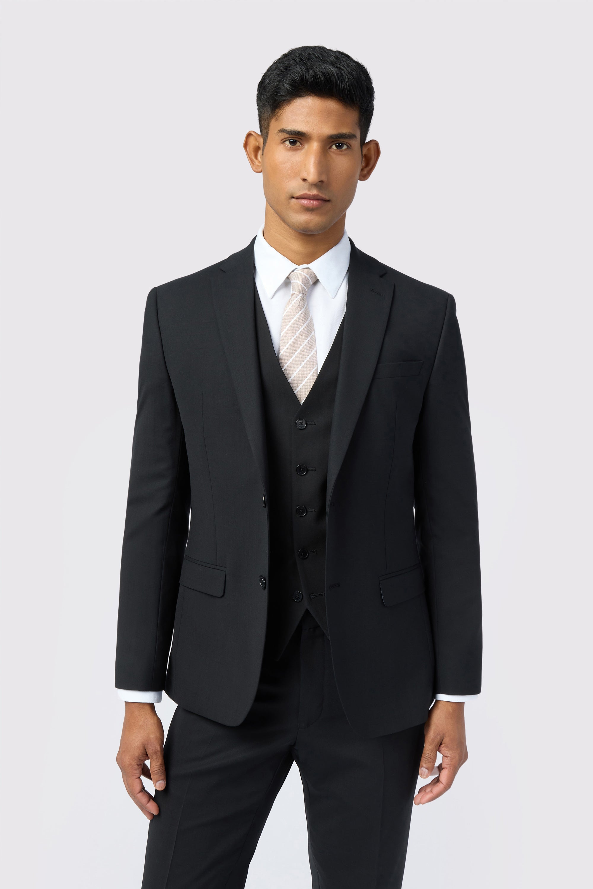 Saphos-Performance Black Panama Jkt Black