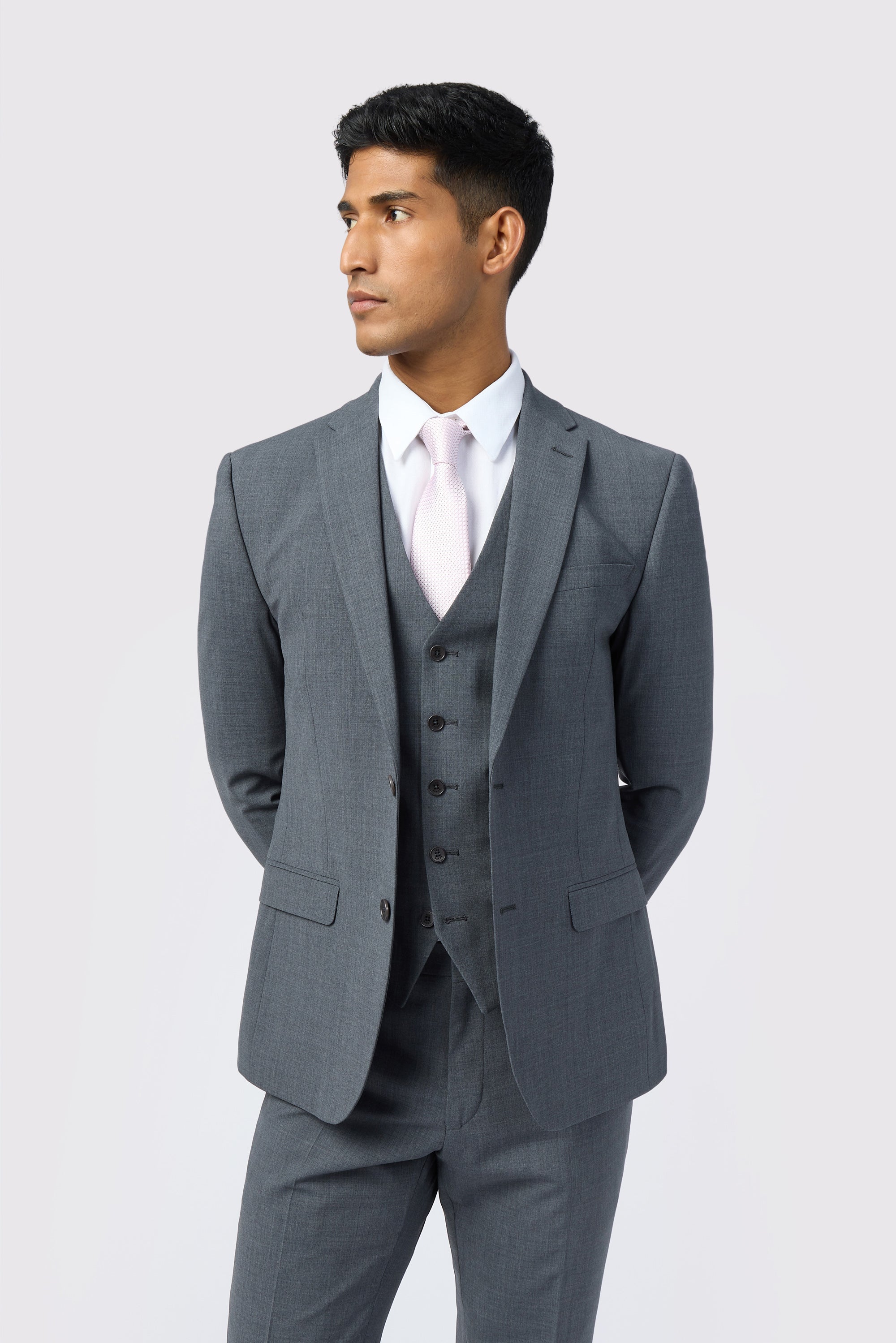 Paros-Performance Charcoal Panama Jkt Charcoal Grey