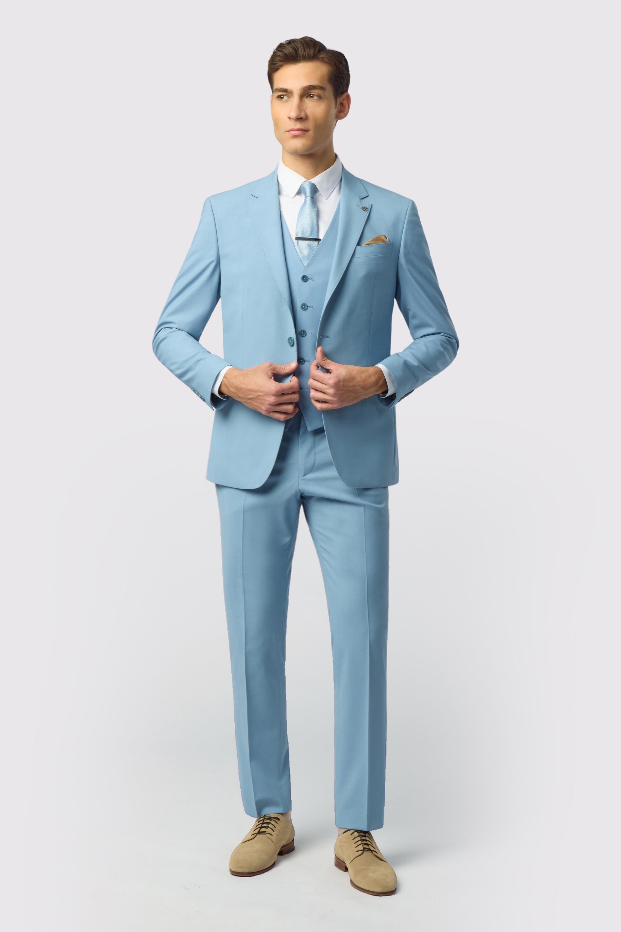 Delphi-Powder Blue Panama Jkt Blue