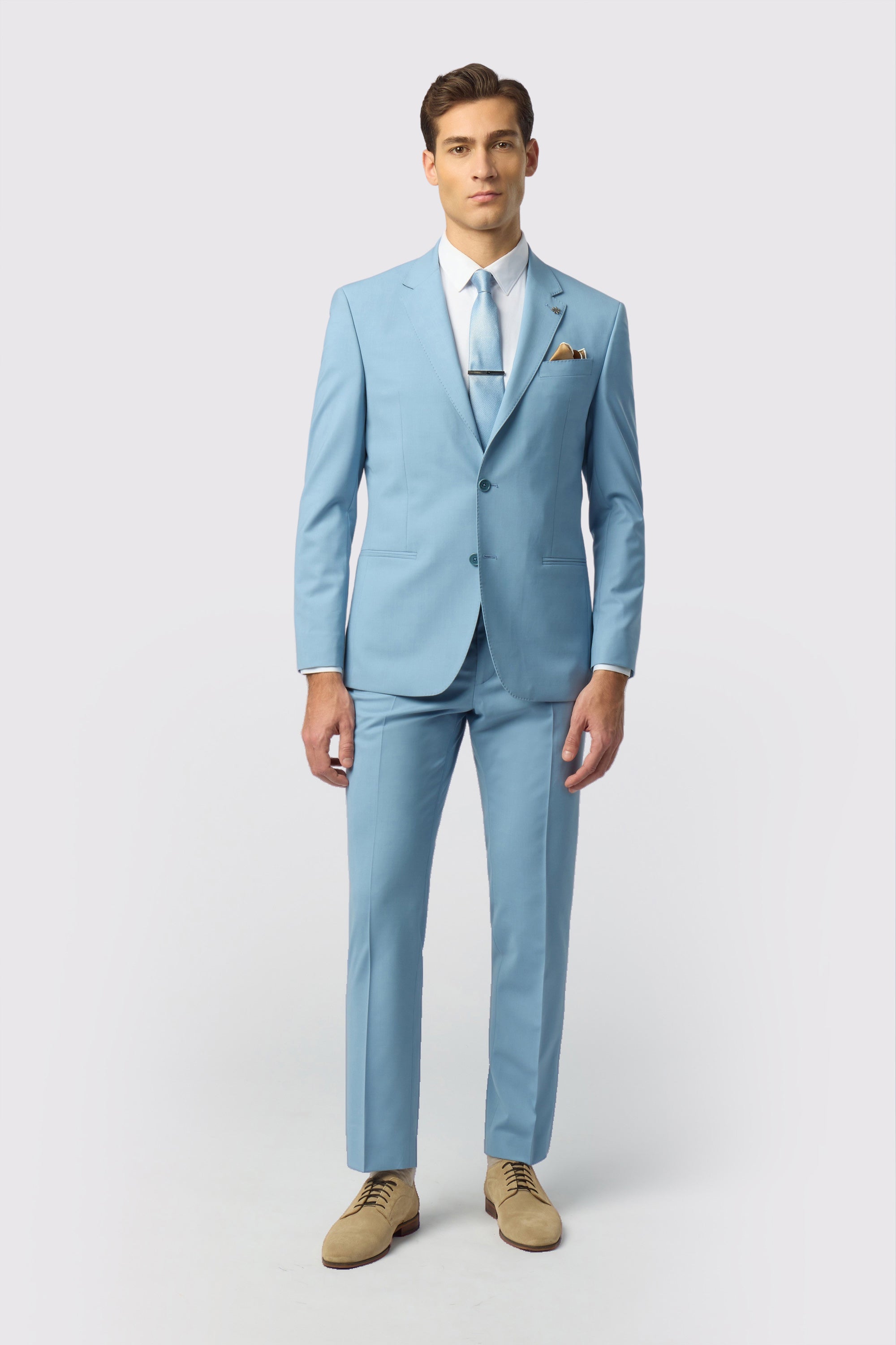 Delphi-Powder Blue Panama Jkt Blue