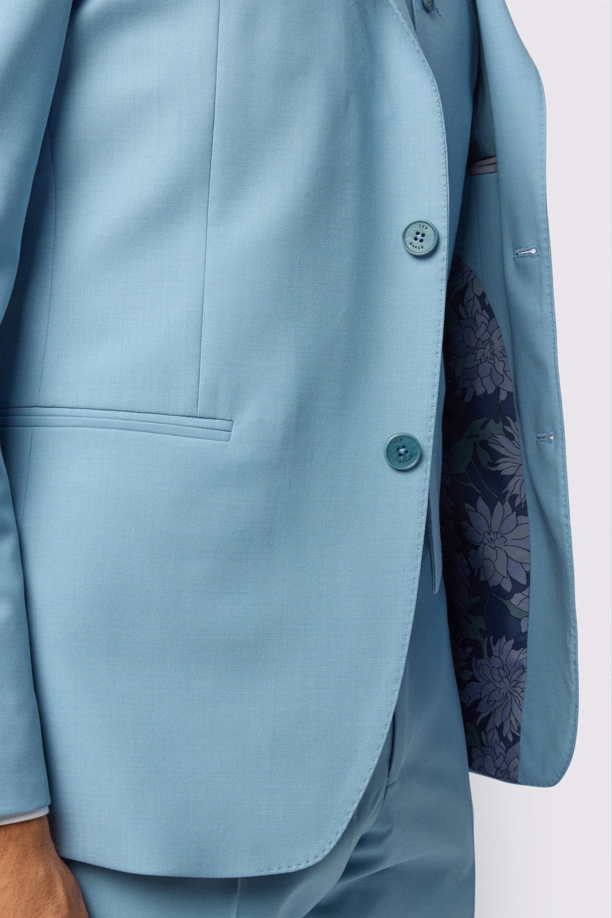 Delphi-Powder Blue Panama Jkt Blue