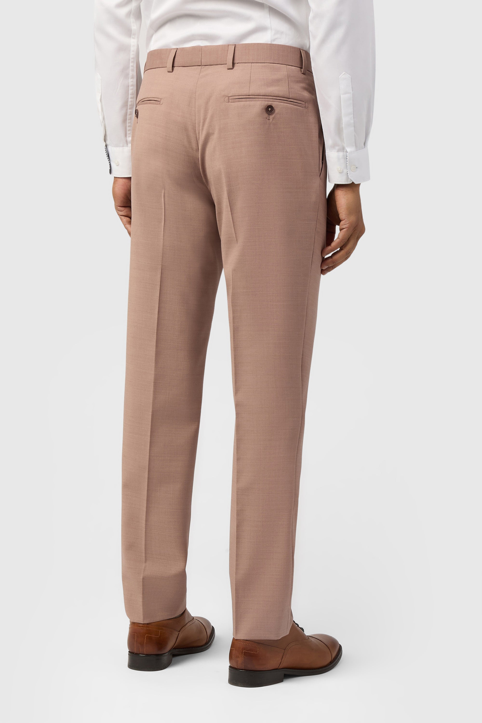 Liena-Dark Pink Panama Trouser Dk-Pink