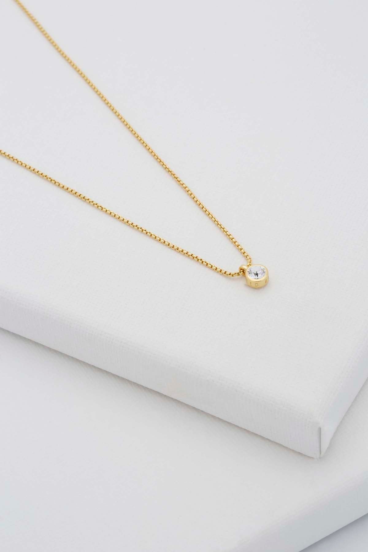 Sininaa Crystal Pendant Necklace Crystal
