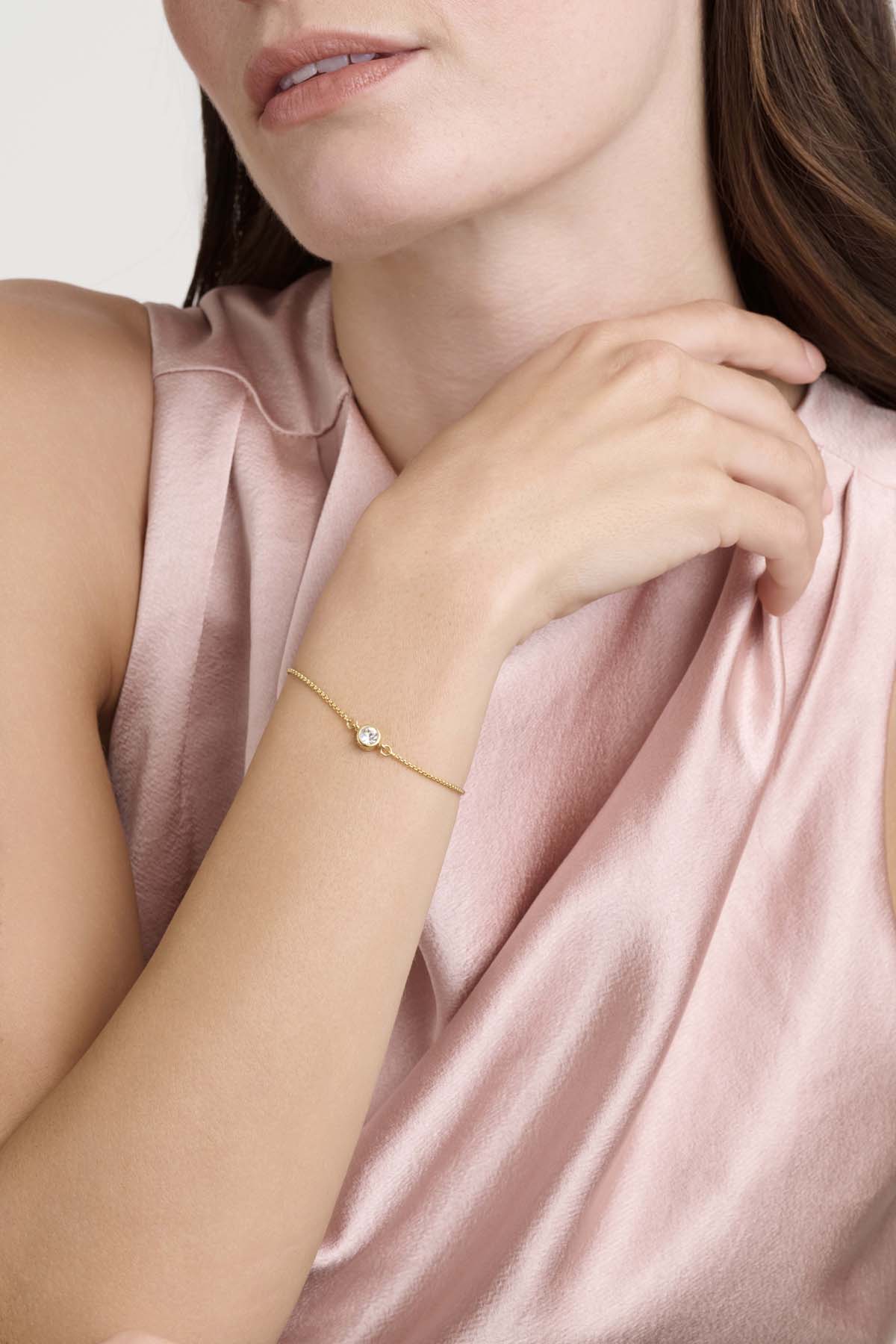 Sarsaa Crystal Adjustable Bracelet Crystal