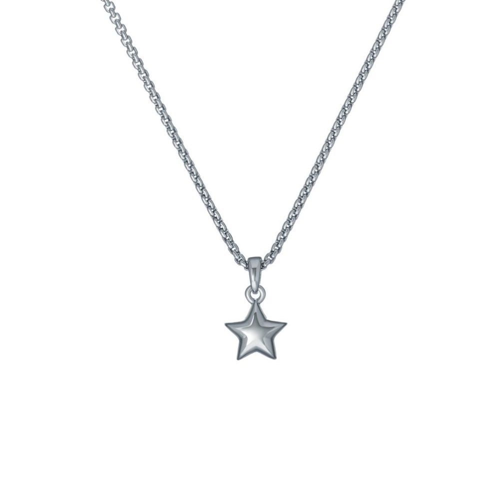 Pistila Pillow Star Pendant Silver