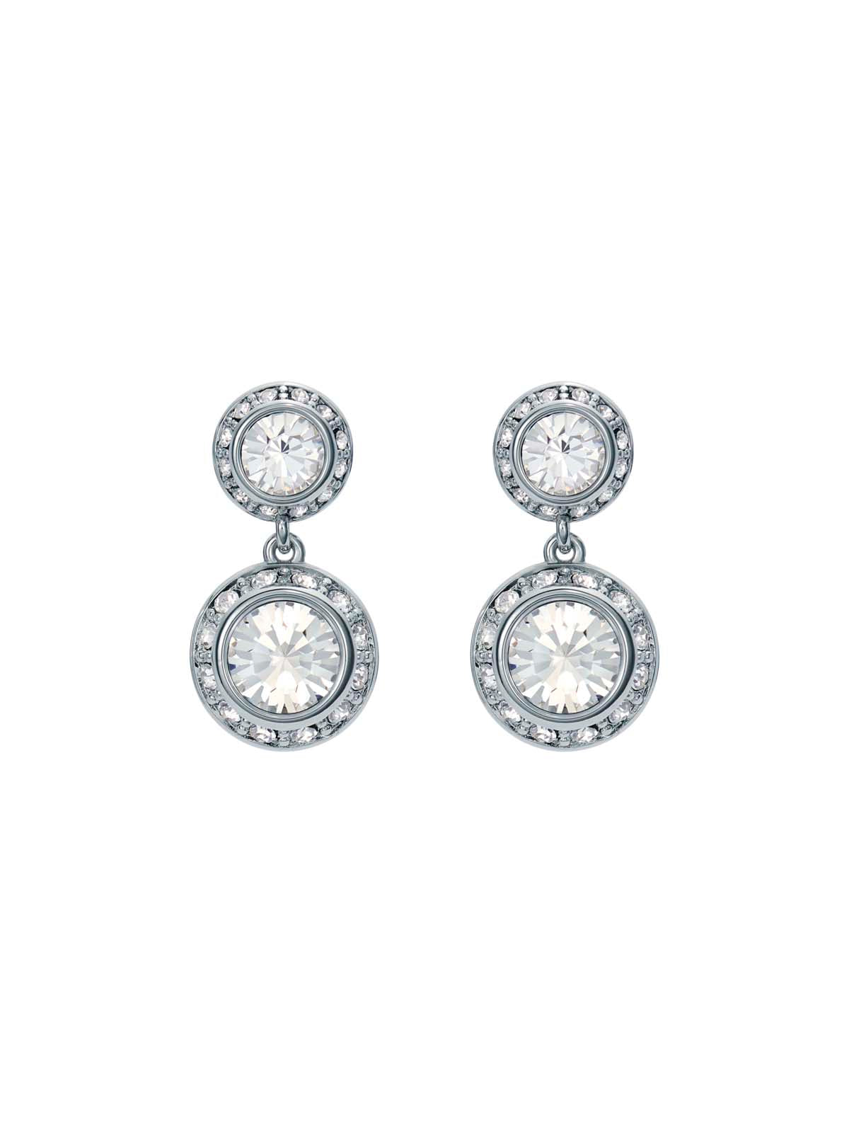 Sollia Solitaire Sparkle Crystal Drop Eearrings Crystal