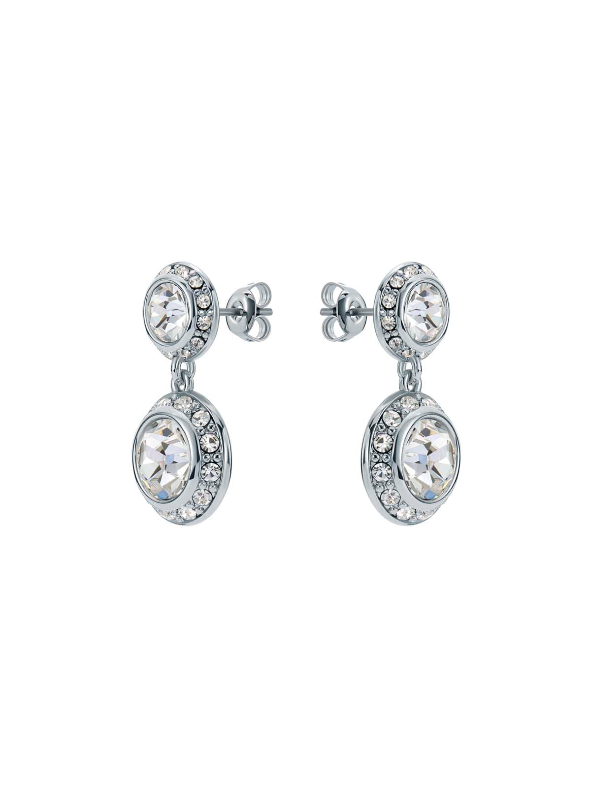 Sollia Solitaire Sparkle Crystal Drop Eearrings Crystal