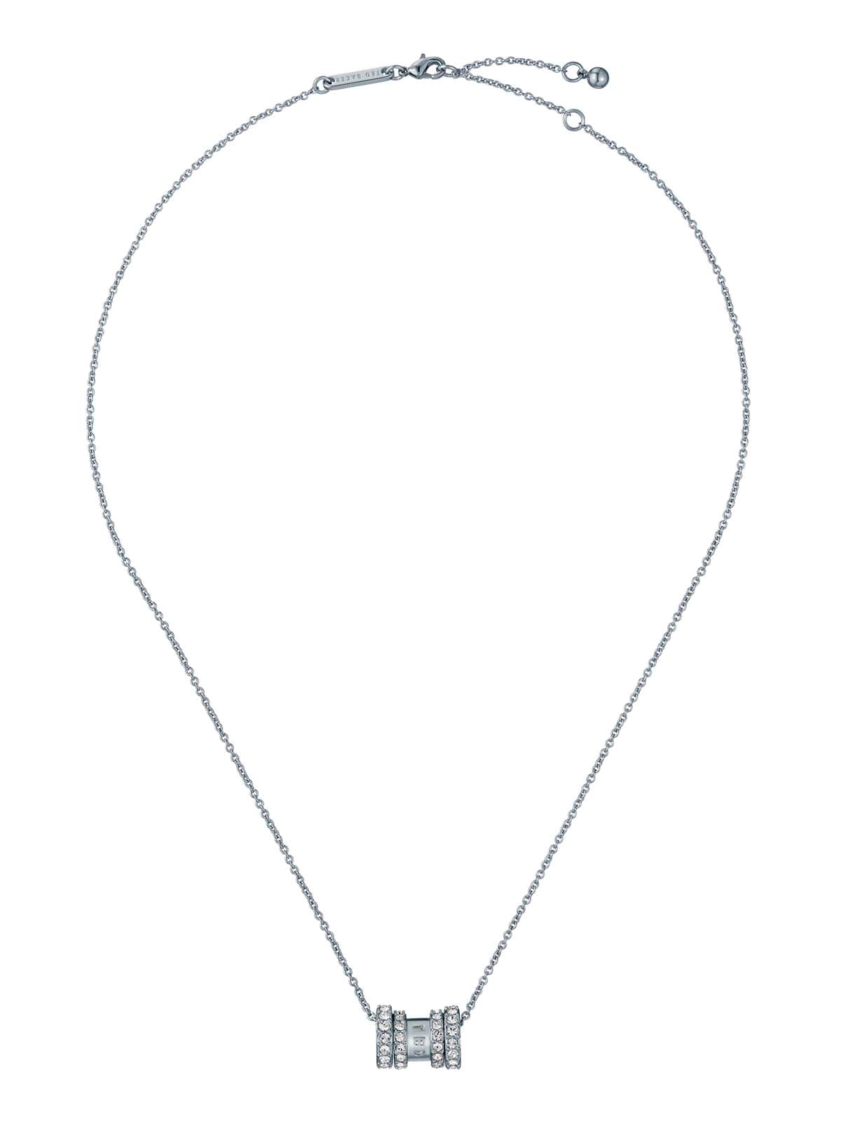 Romie Crystal Roll Multi Pendant Necklace Crystal