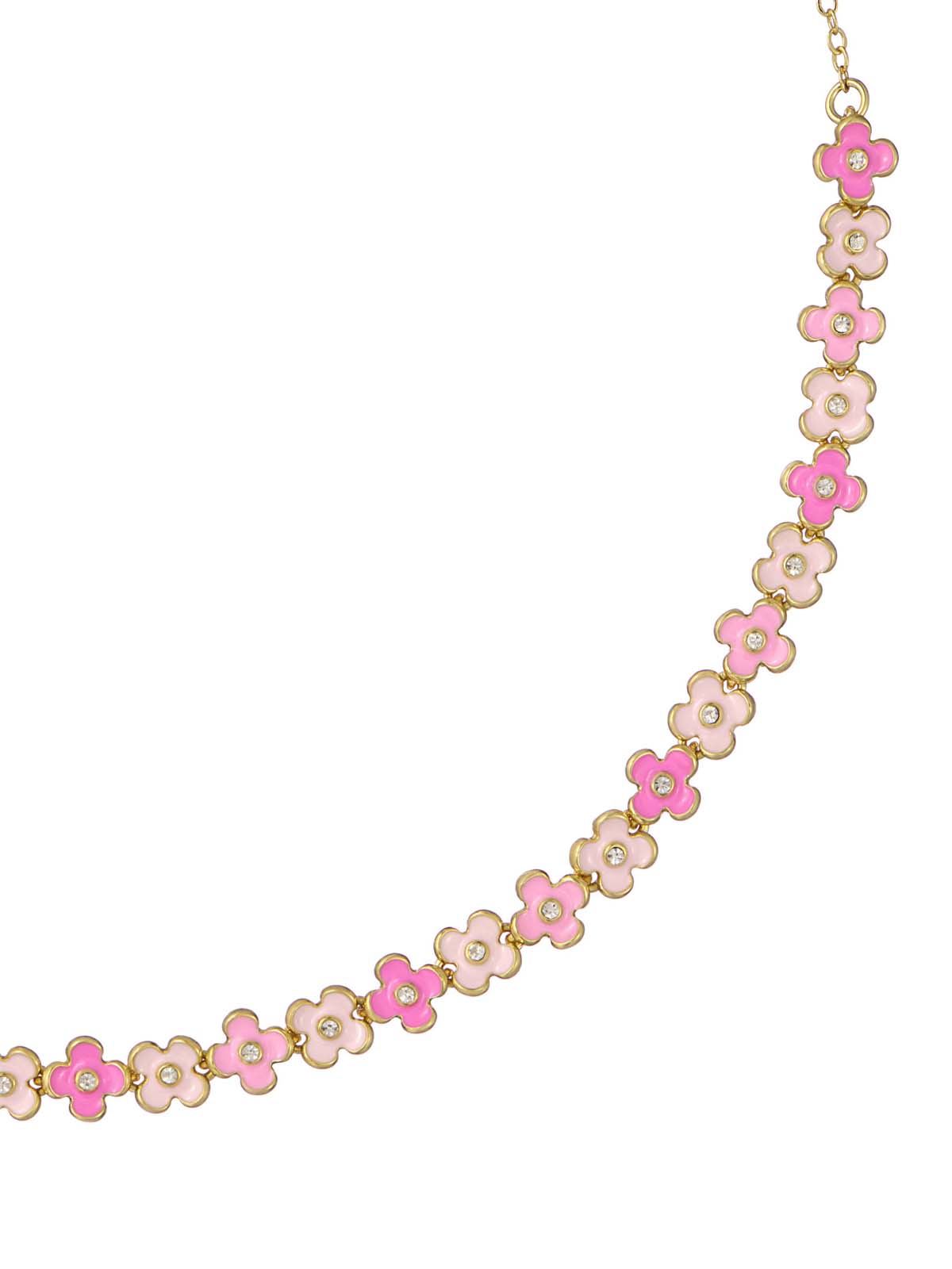 Gabriella Garland Necklace Pink