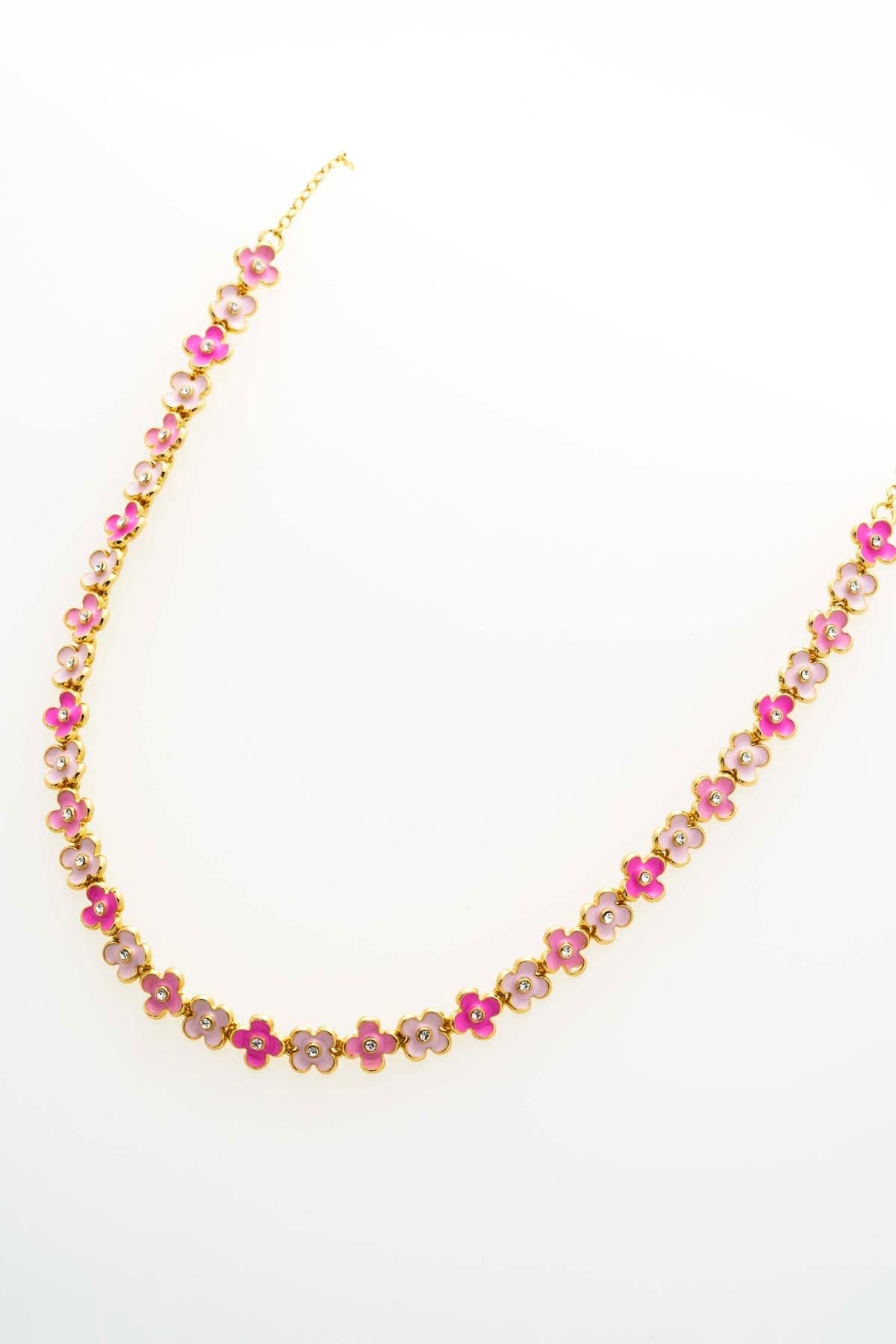 Gabriella Garland Necklace Pink