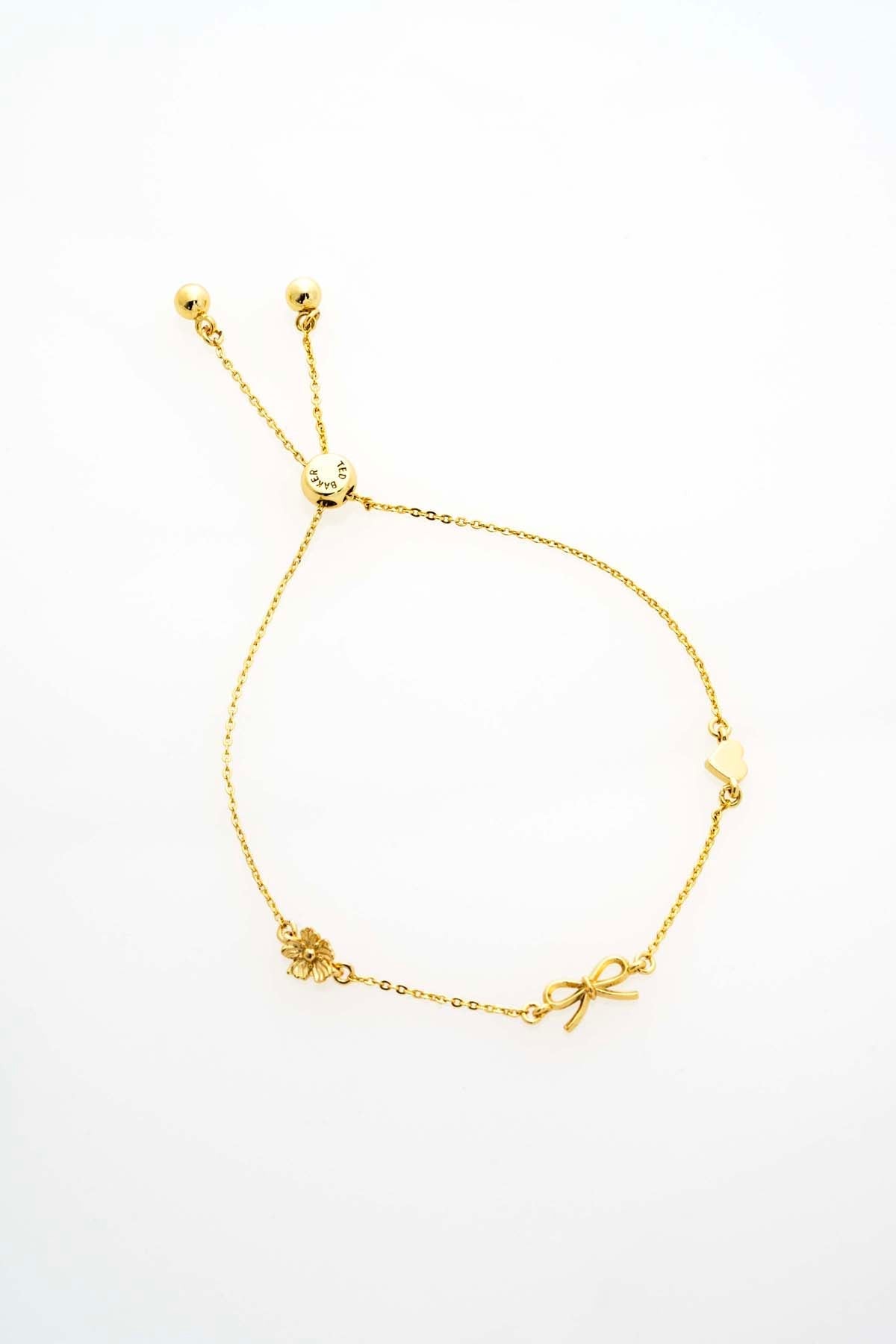 Ilona Mini Icons Adjustable Bracelet Gold