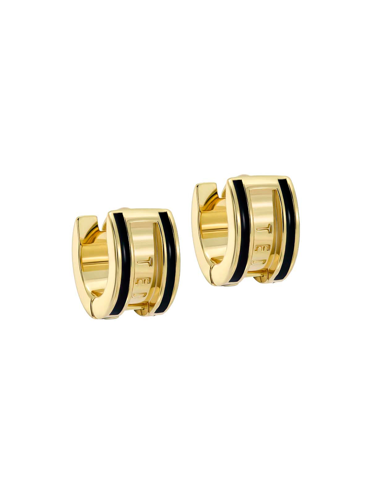 Rolo Classic Colour Enamel Roll Huggie Black