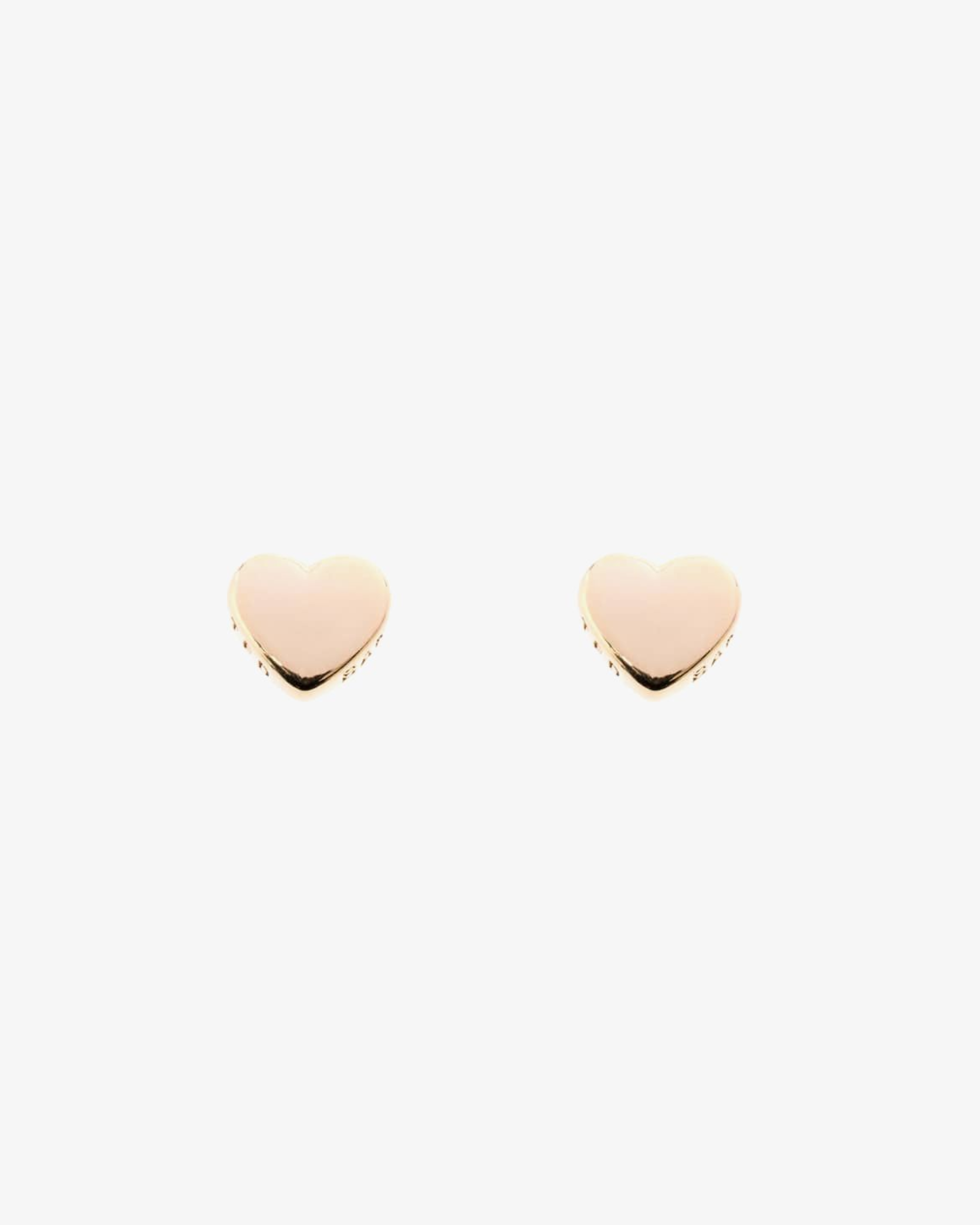 Harly Tiny Heart Stud Earring Gold