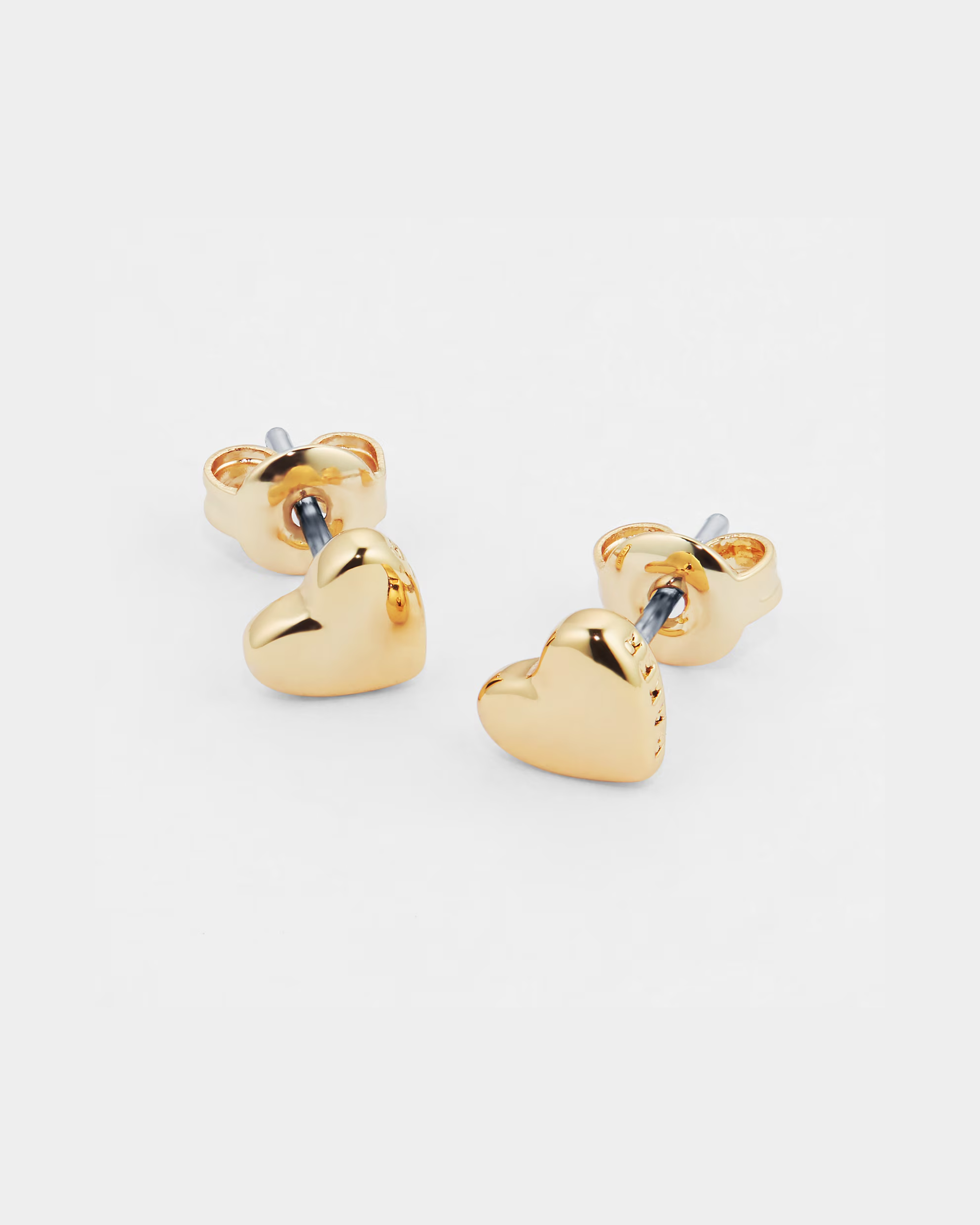 Harly Tiny Heart Stud Earring Gold