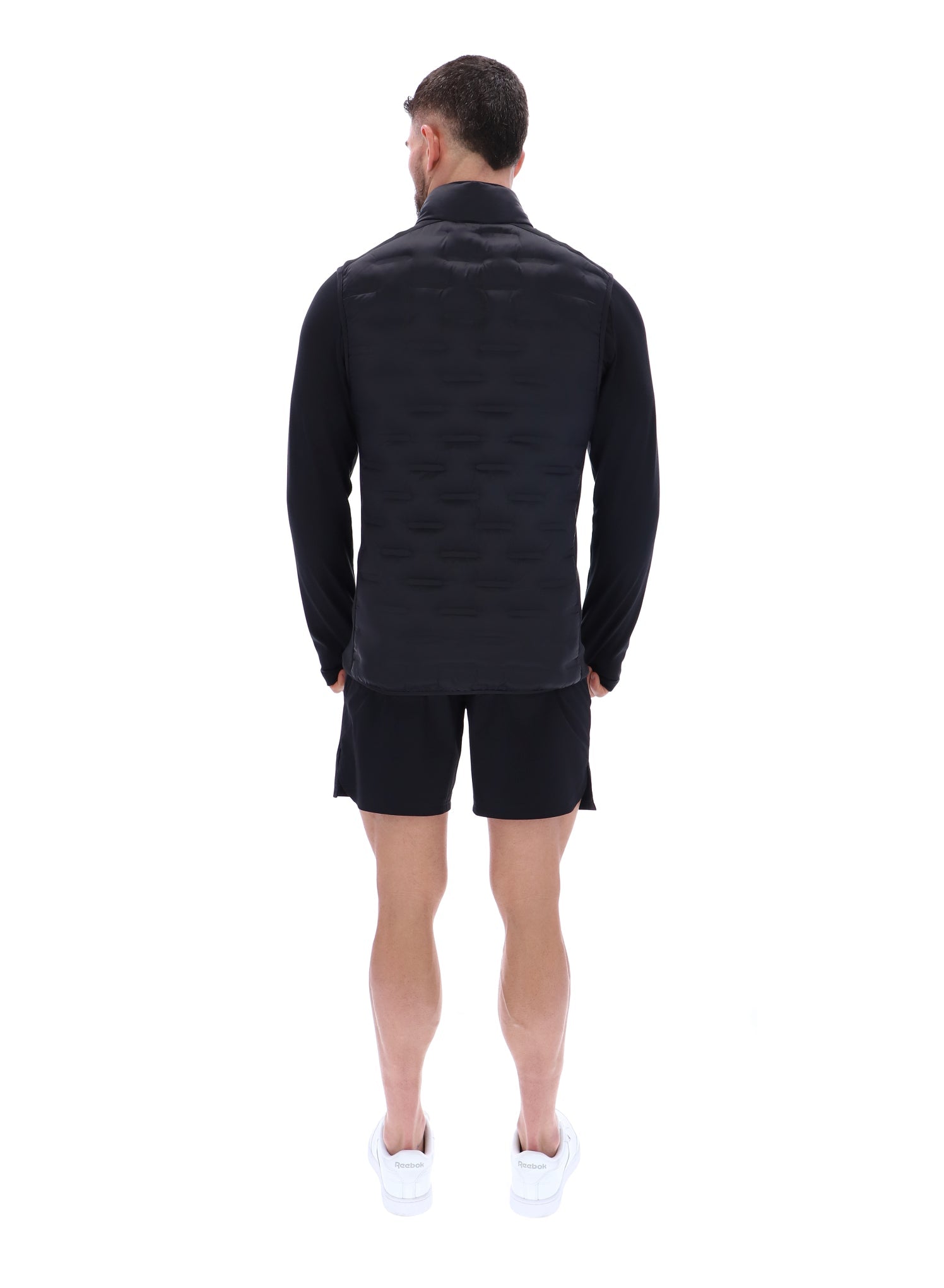 JEREMY Quilted Gilet Black