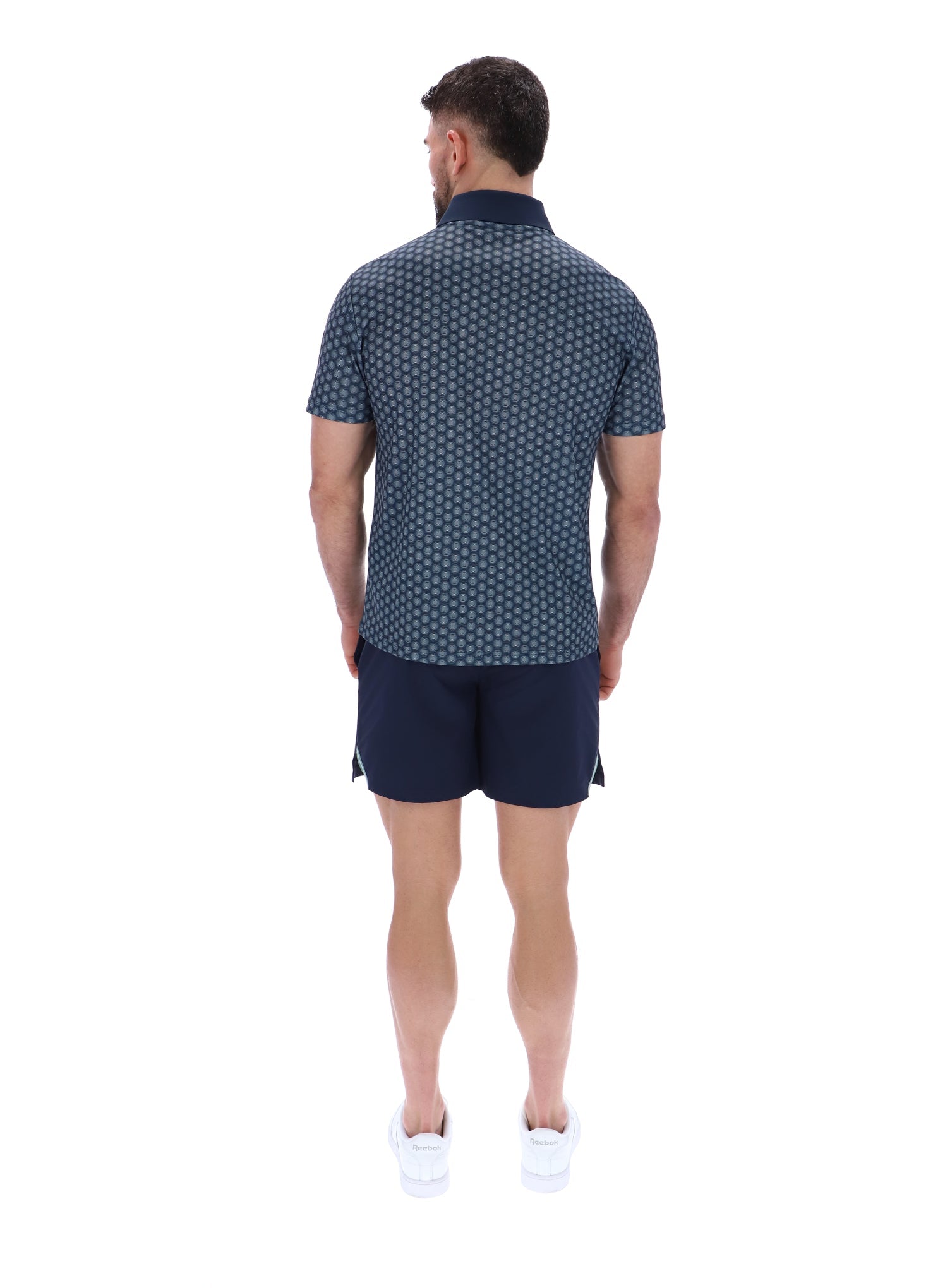 JAYDEN Aop Polo Dark Sapphire