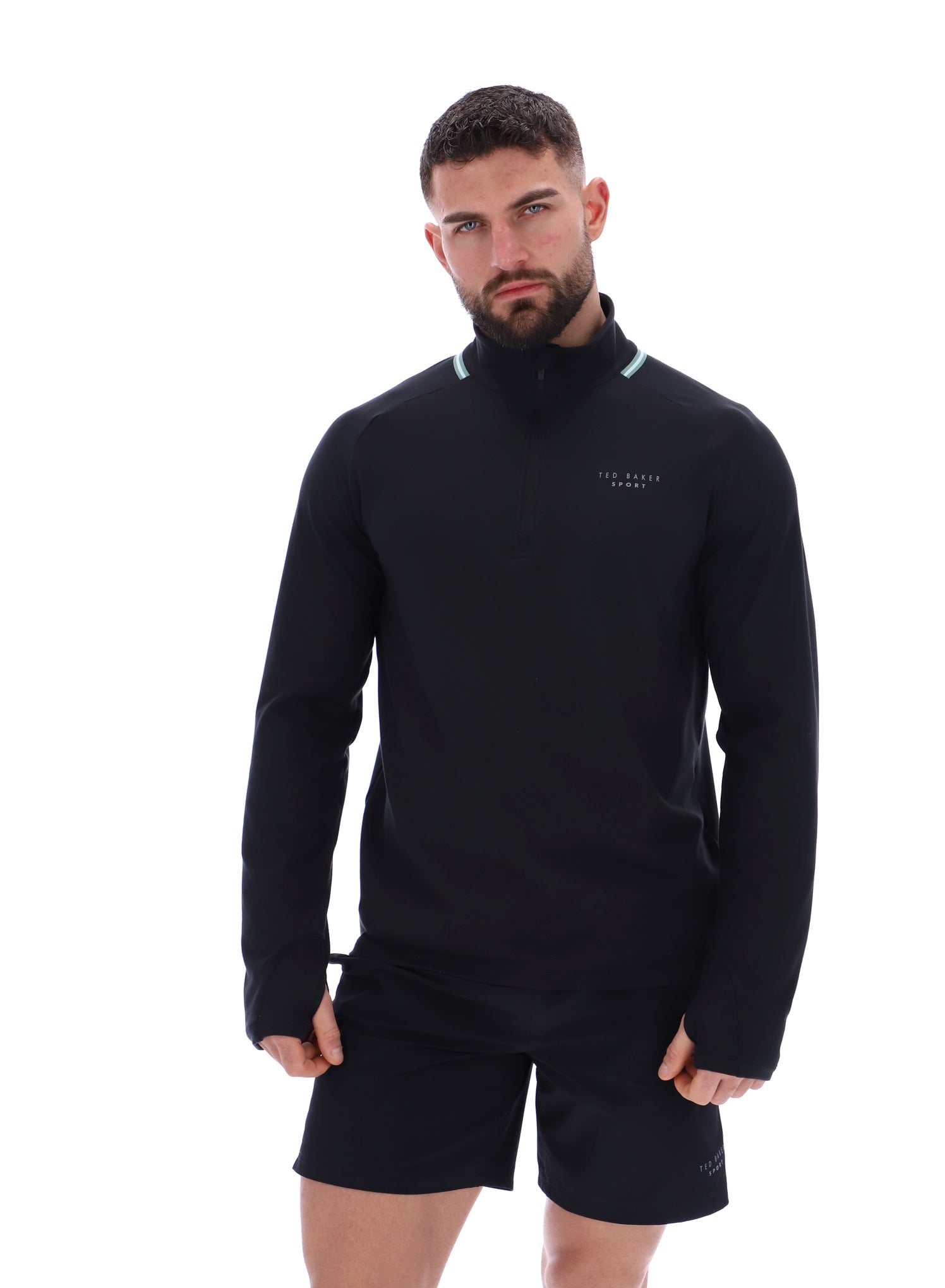 RORY 1/4 Zip Black