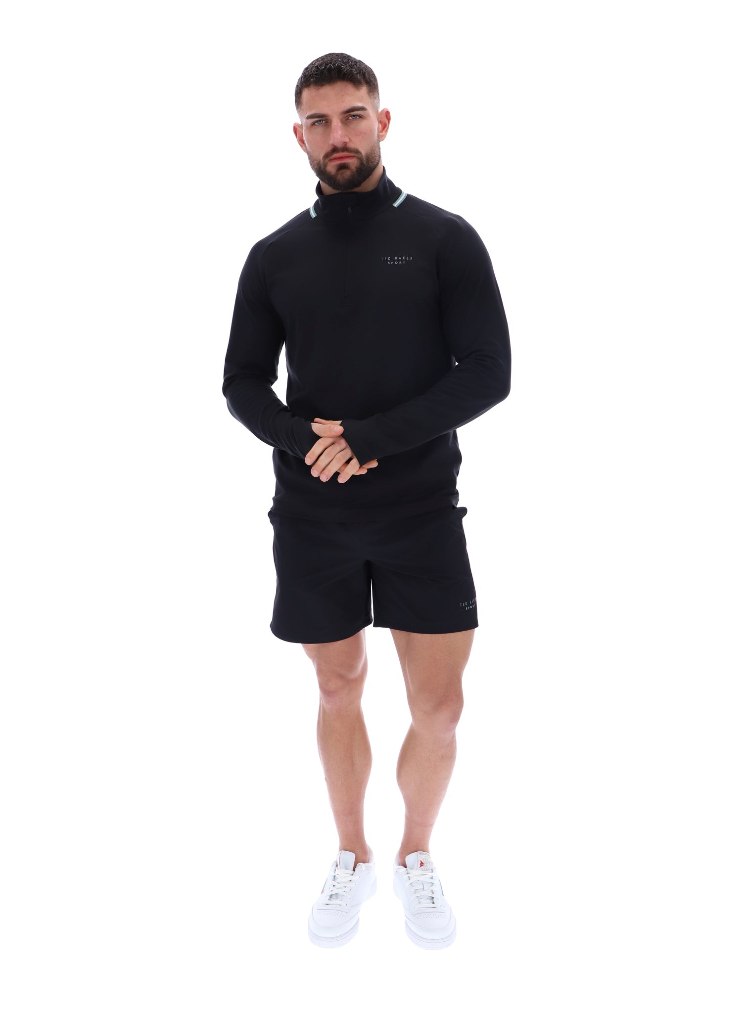 RORY 1/4 Zip Black