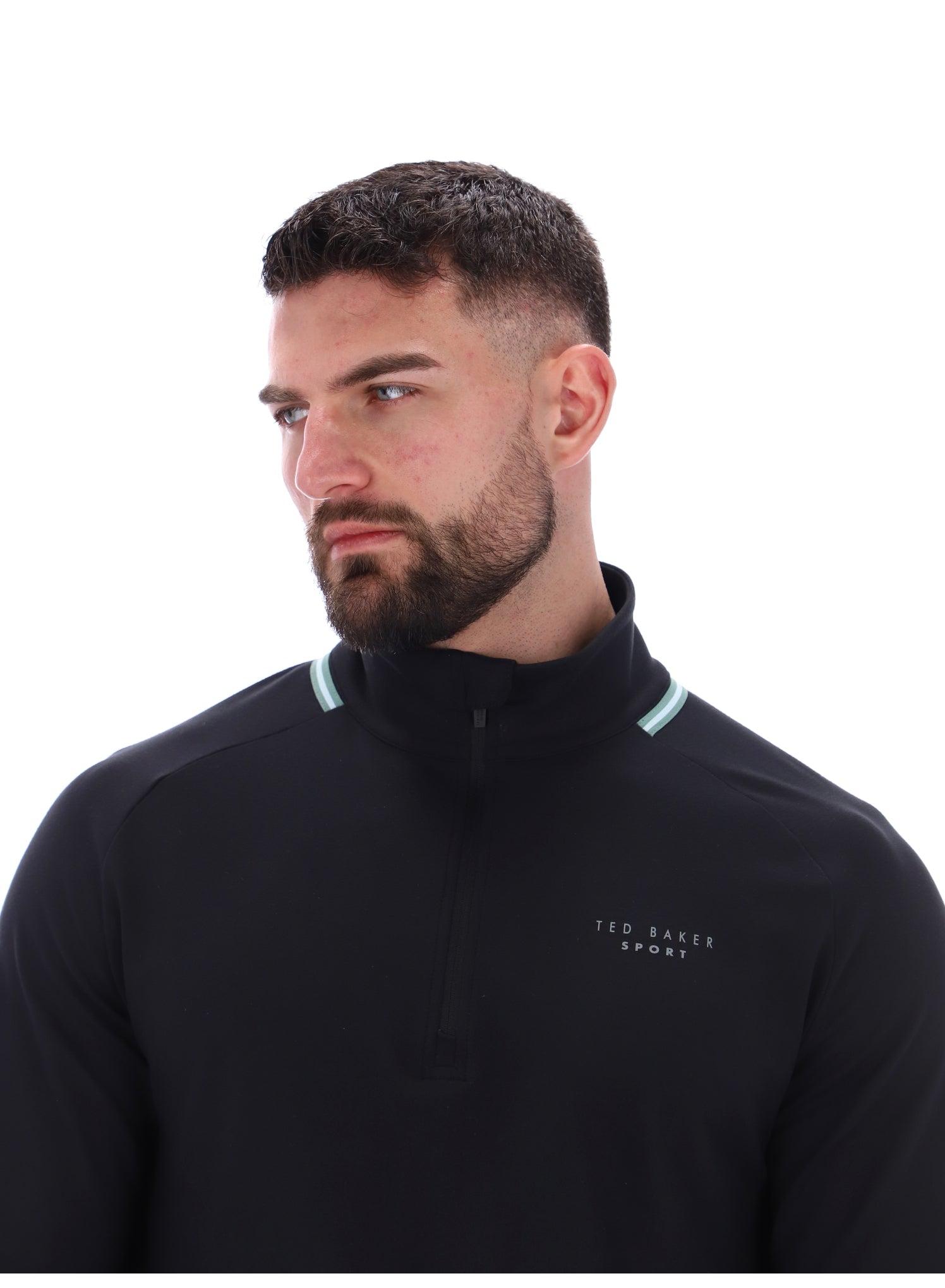RORY 1/4 Zip Black