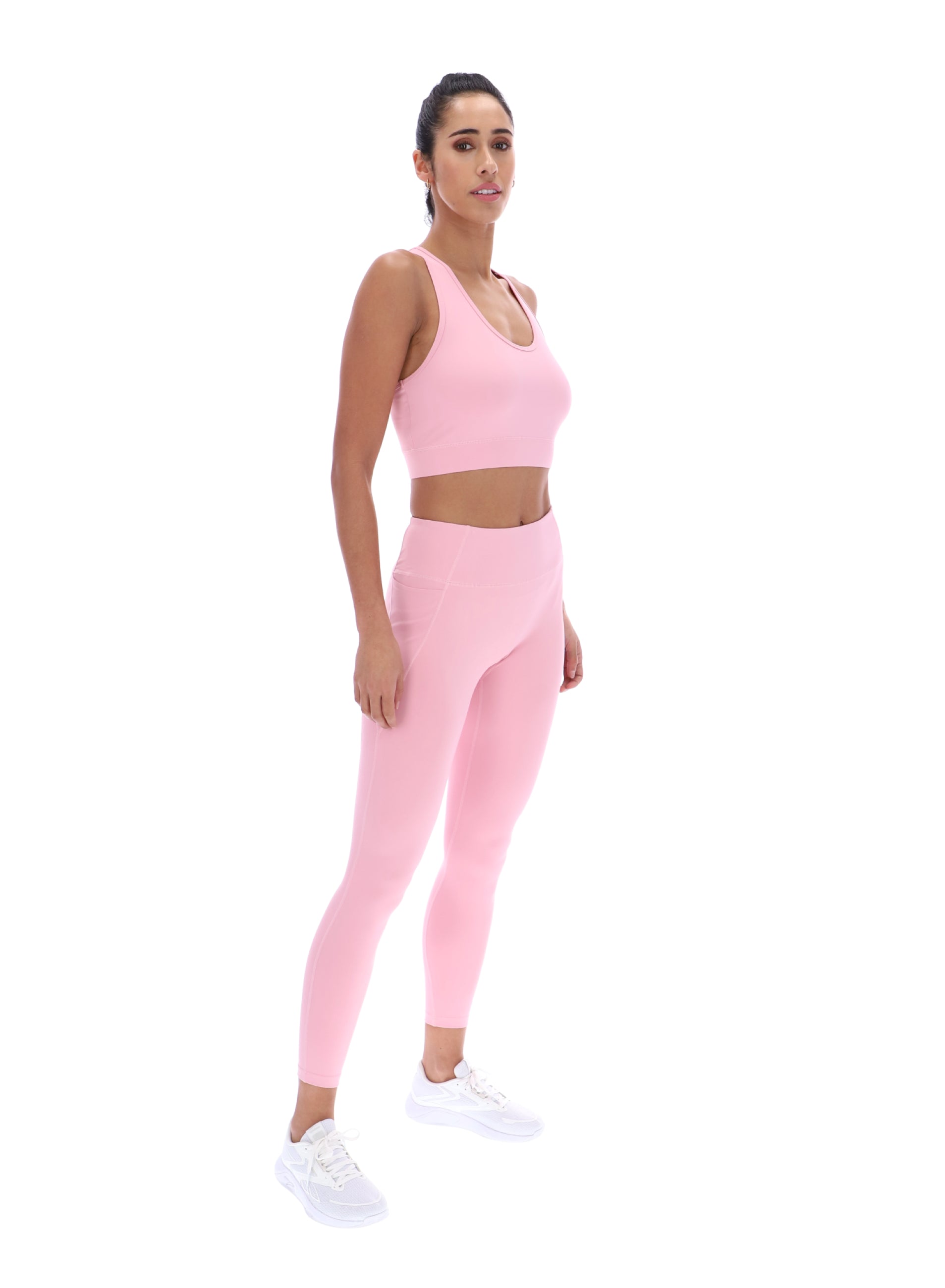 PIKA Studio Racer Back Sports Bra Pink Nectar