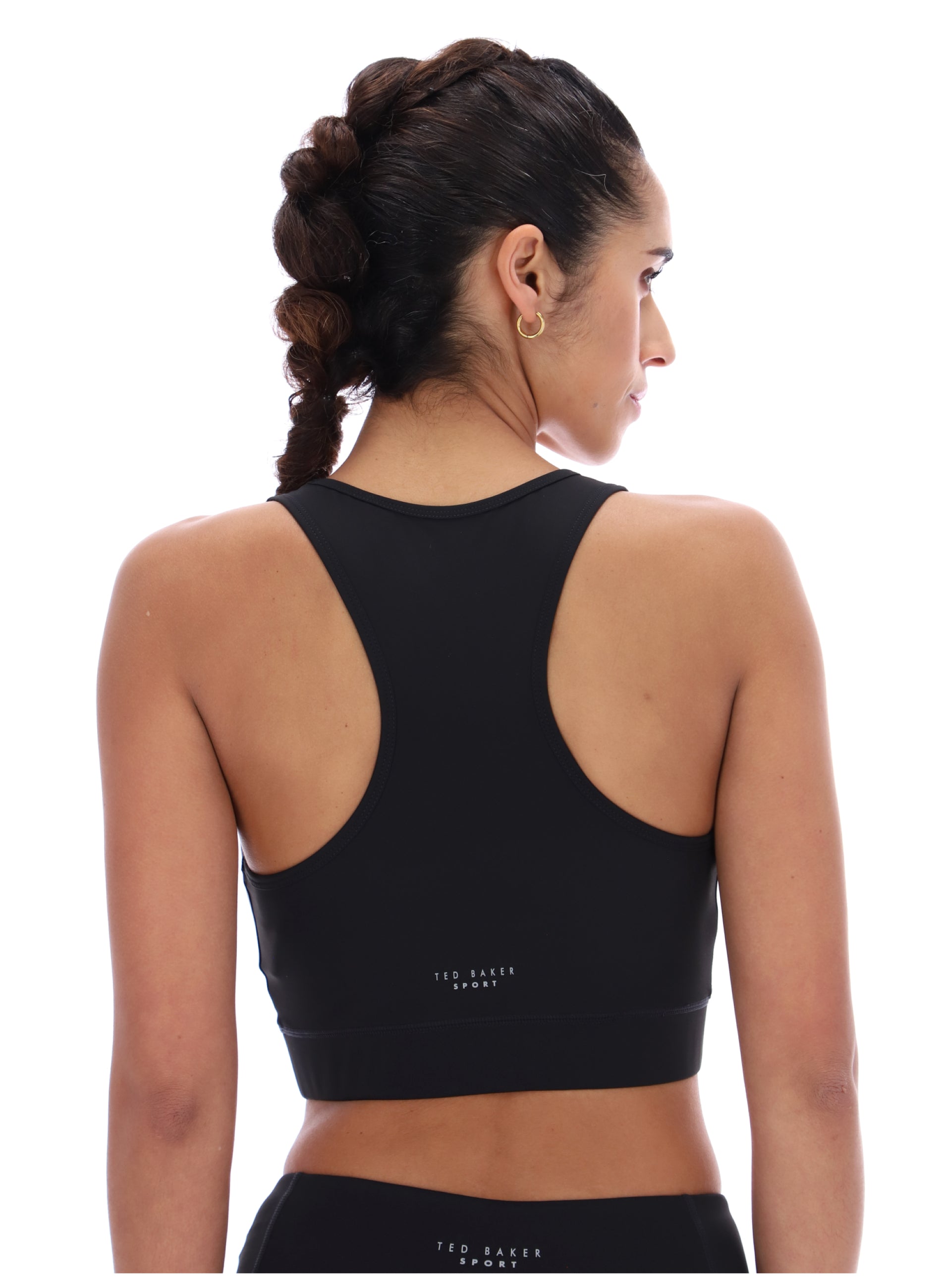 PIKA Studio Racer Back Sports Bra Black