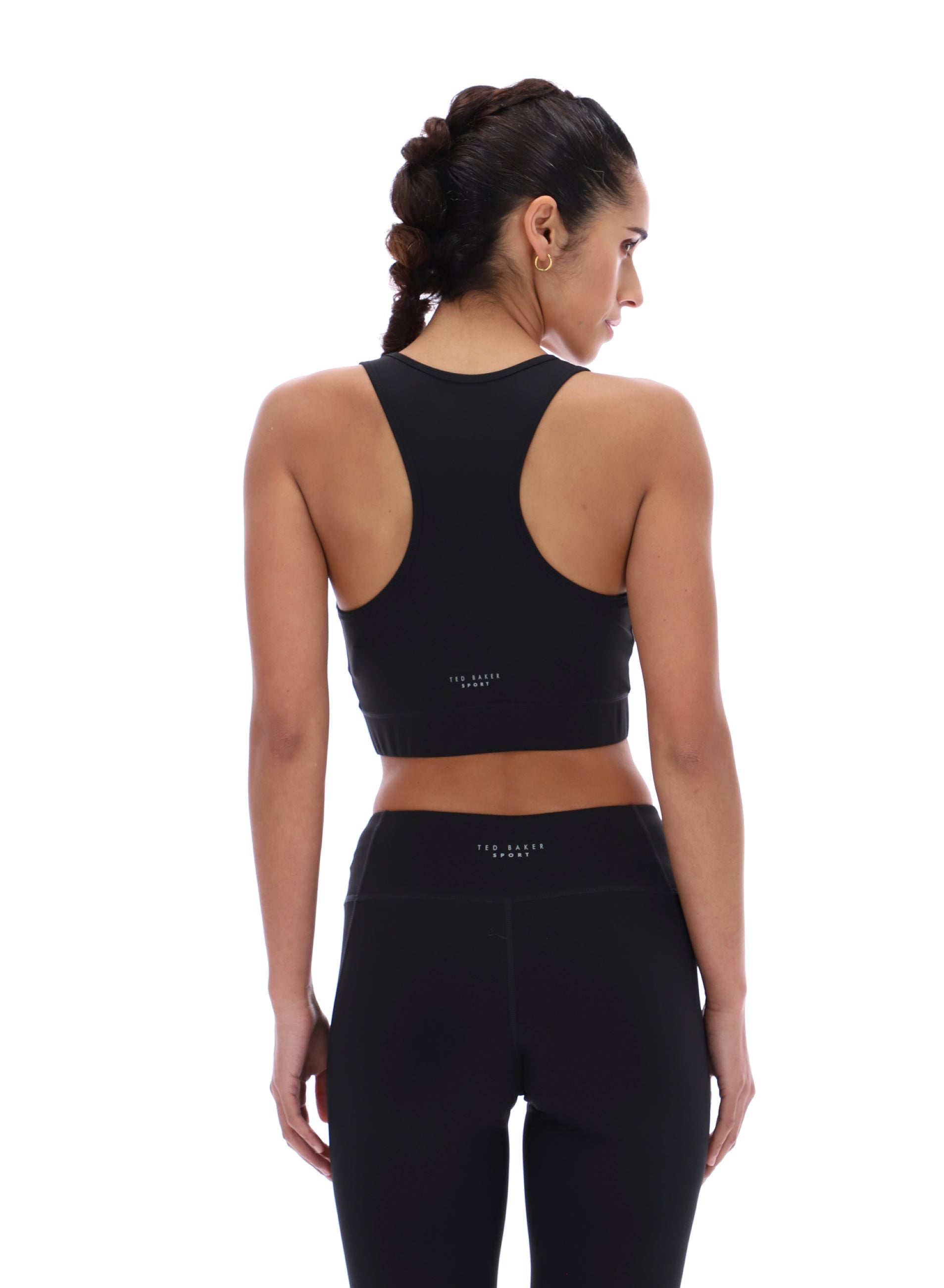 PIKA Studio Racer Back Sports Bra Black
